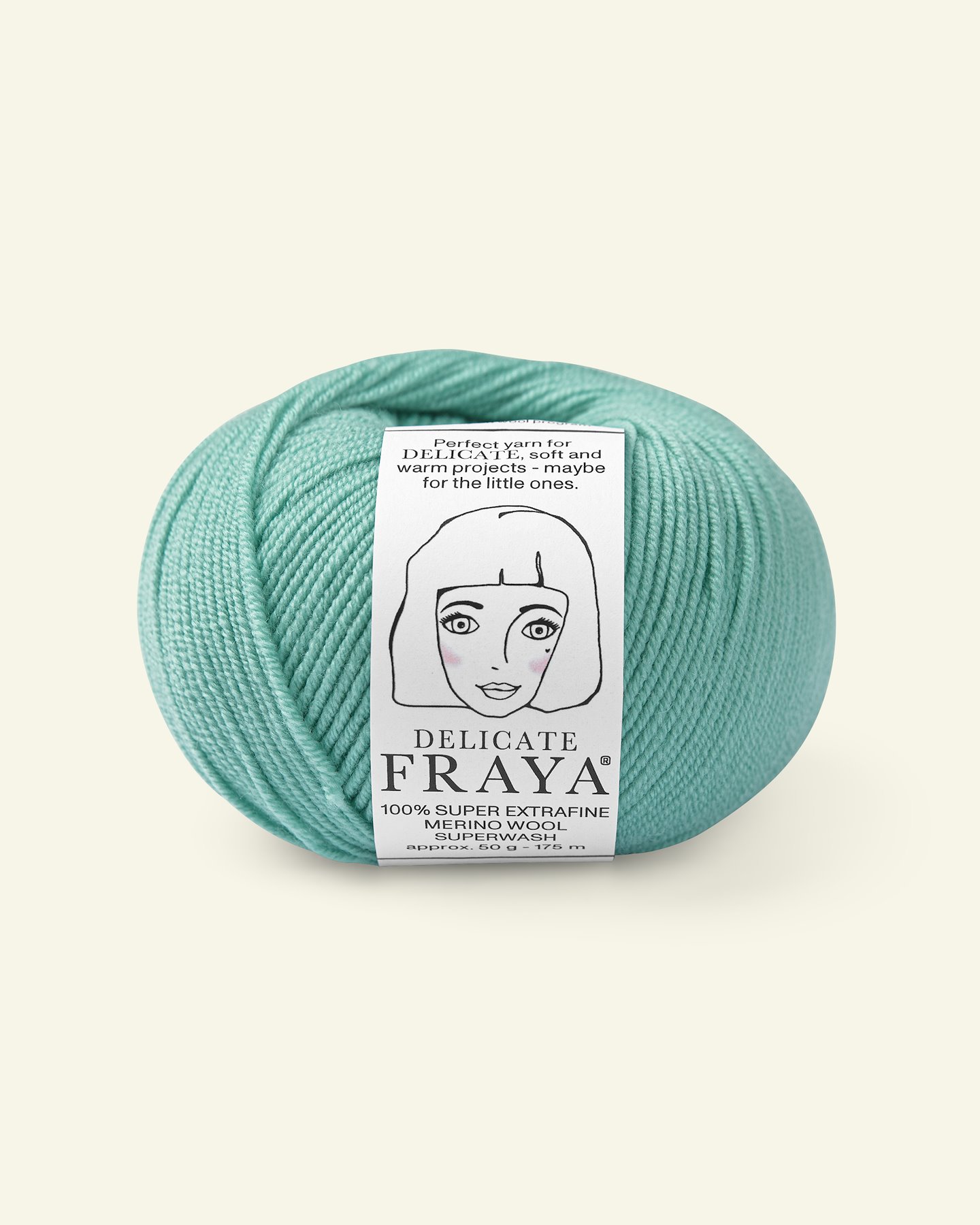 FRAYA, 100% merino yarn "Delicate", aqua 90000515_pack