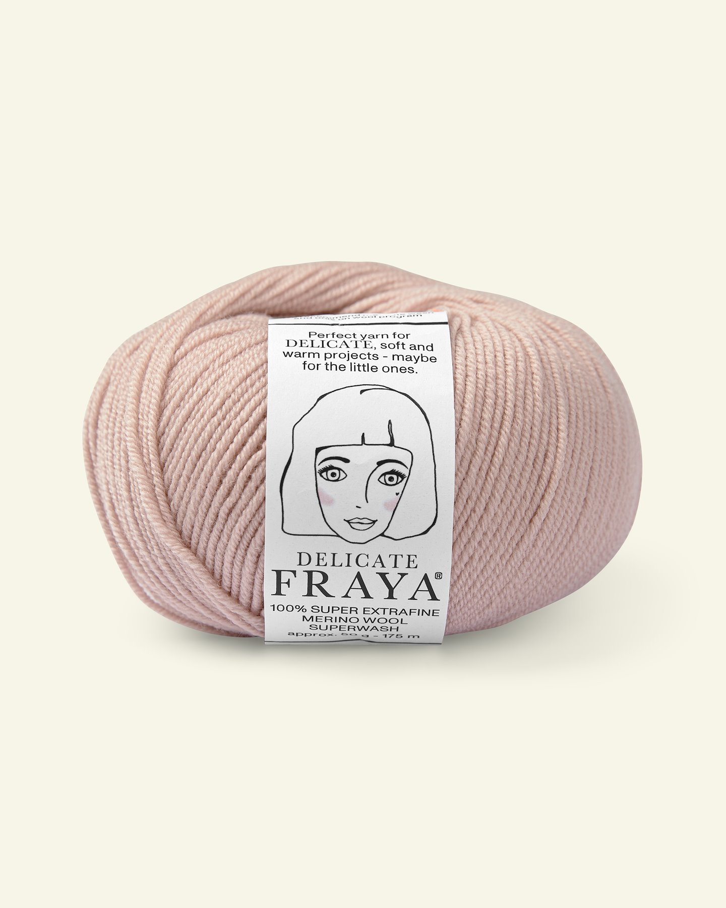 FRAYA, 100% merino yarn "Delicate", dusty rose 90000509_pack