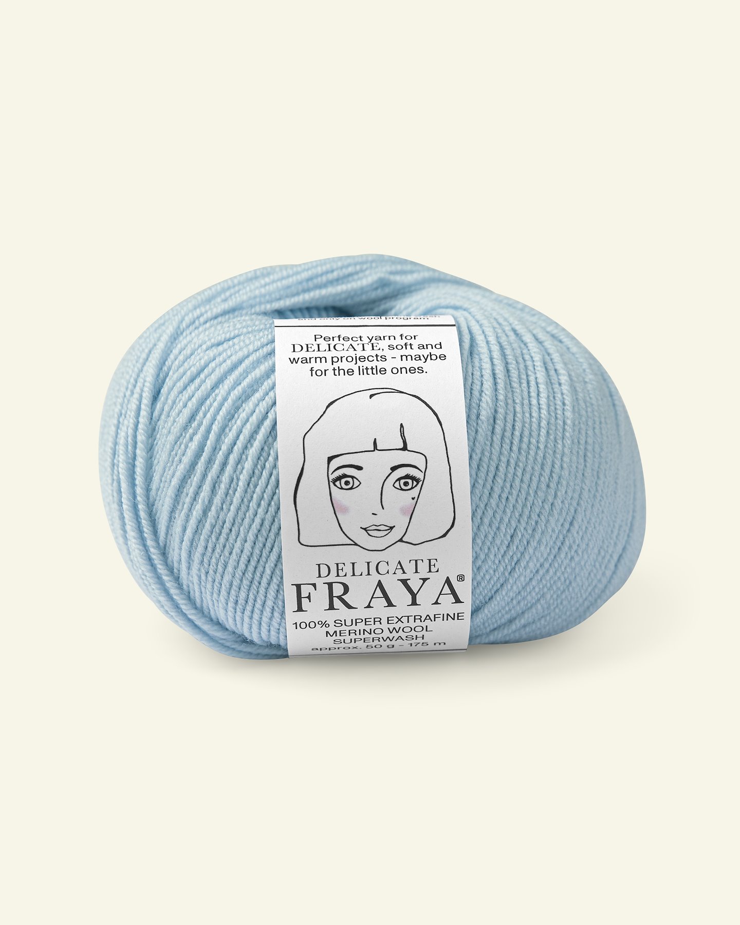 FRAYA, 100% merino yarn "Delicate", light blue 90000516_pack