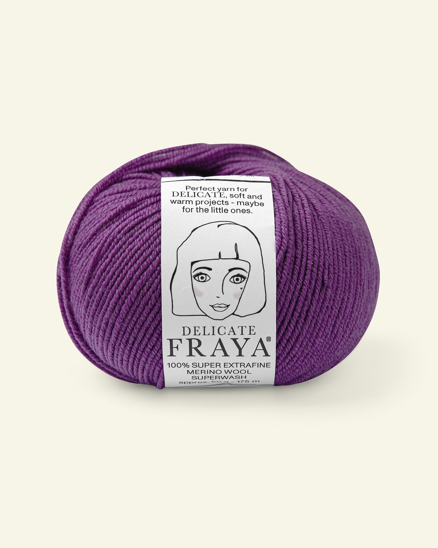 FRAYA, 100% merino yarn "Delicate", lillac 90000508_pack