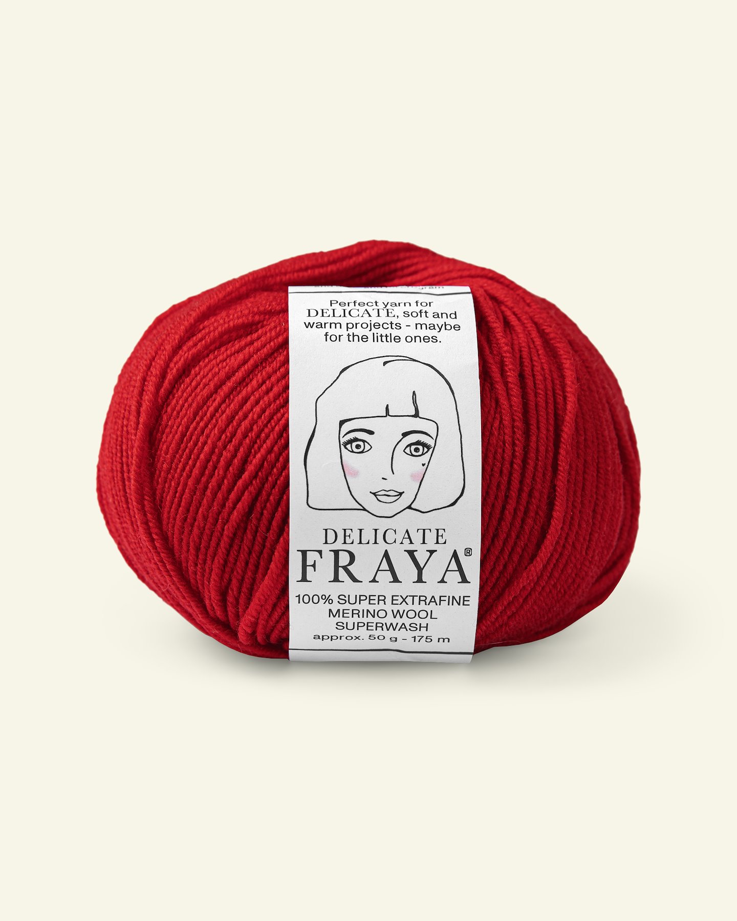 FRAYA, 100% merino yarn "Delicate", red 90000513_pack