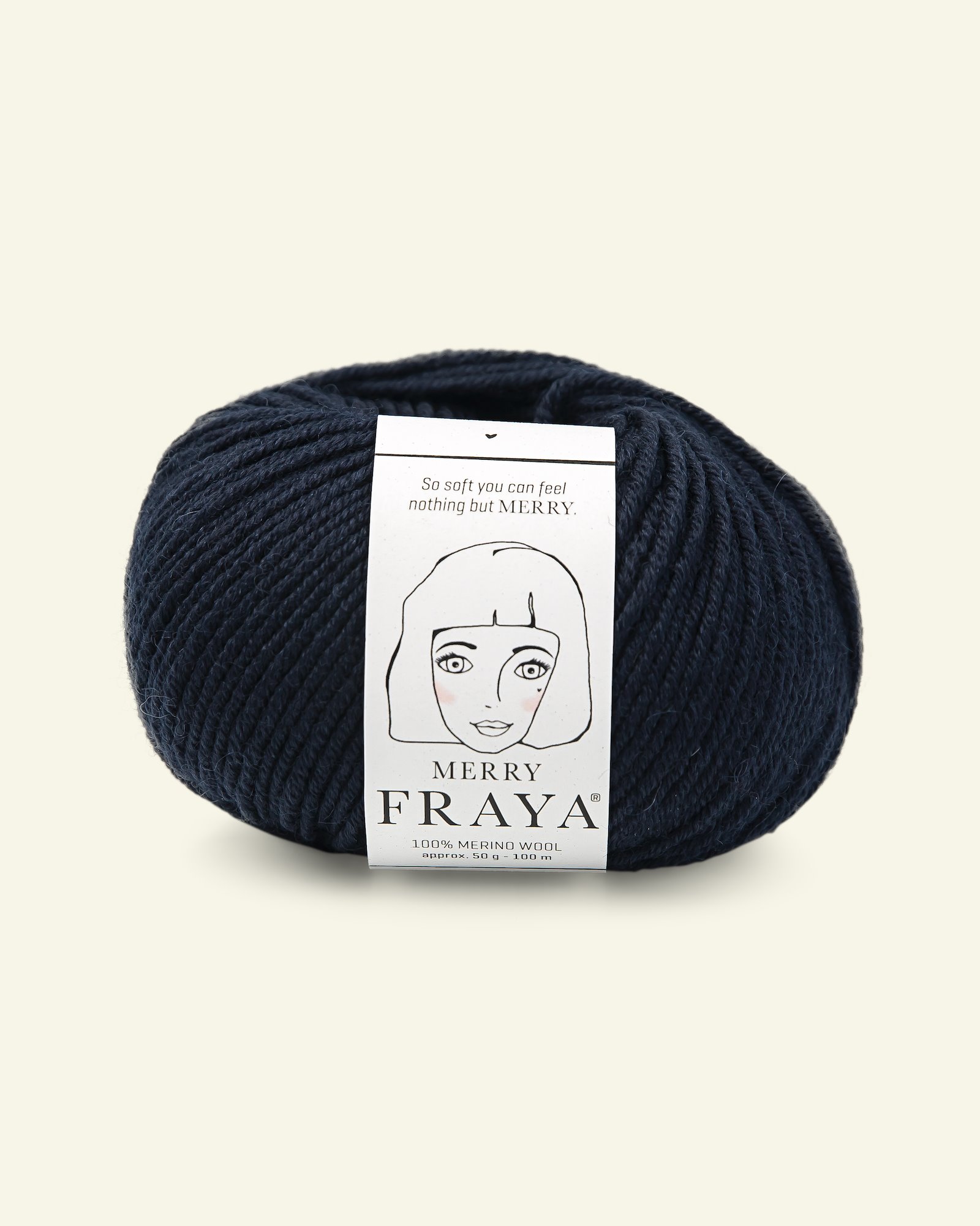 FRAYA, 100% merino yarn "Merry", navy 90052823_pack