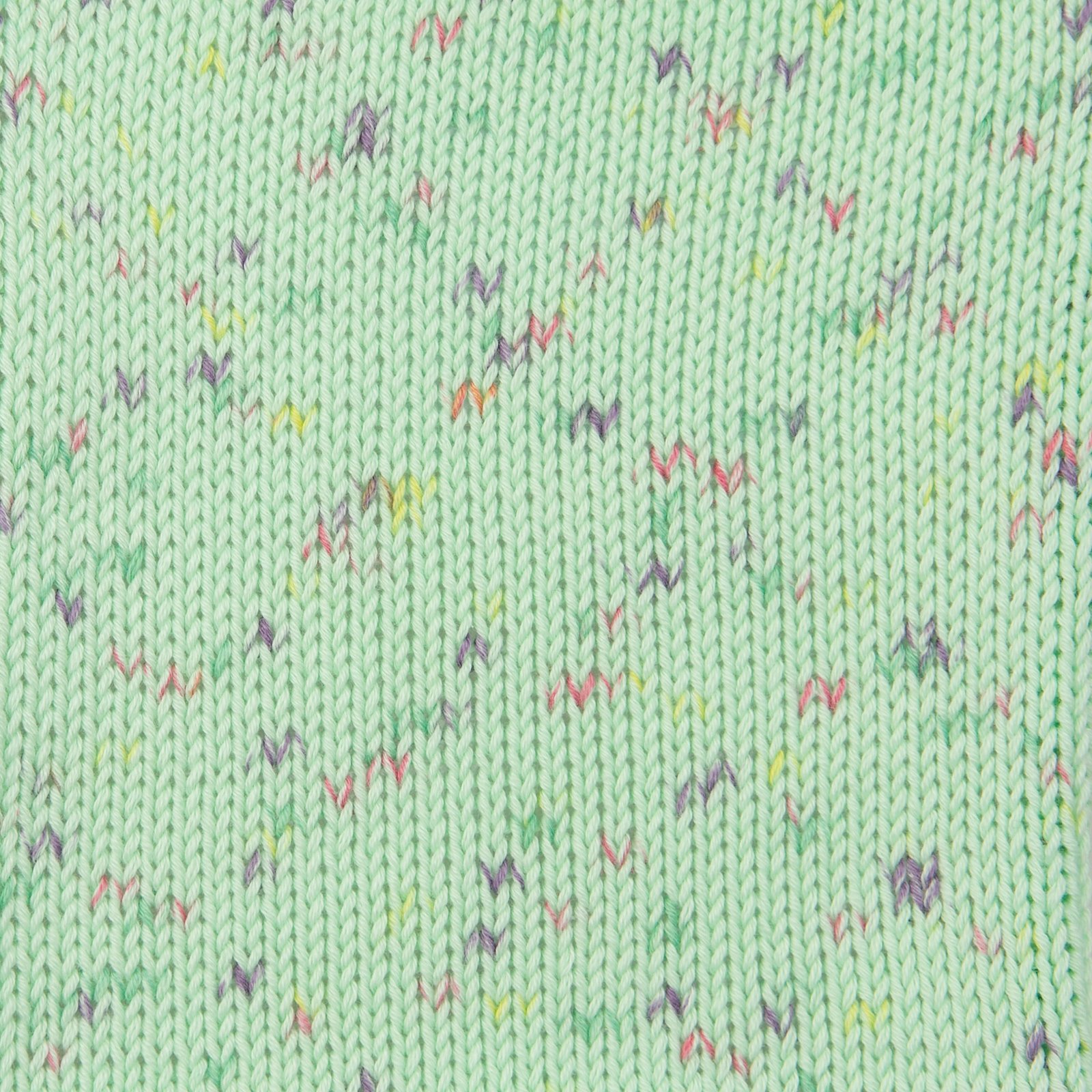 FRAYA, 100% organic cotton yarn "Soft", minty green splash 90063597_sskit