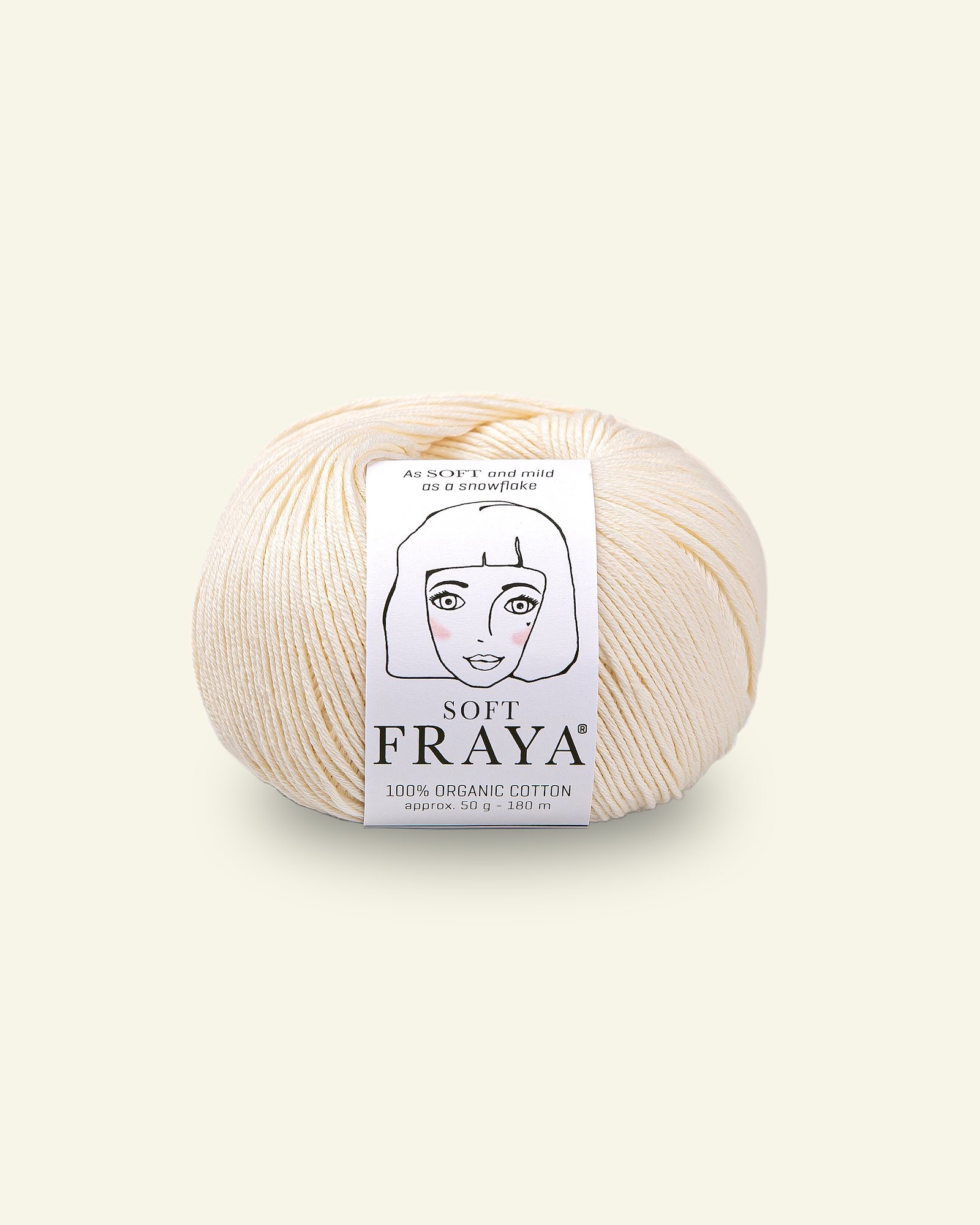 FRAYA, 100% organic cotton yarn "Soft", nature 90000082_pack