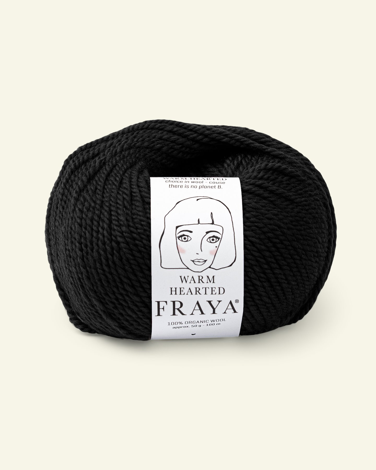 FRAYA, 100% organic wool "Warm hearted", black 90000924_pack