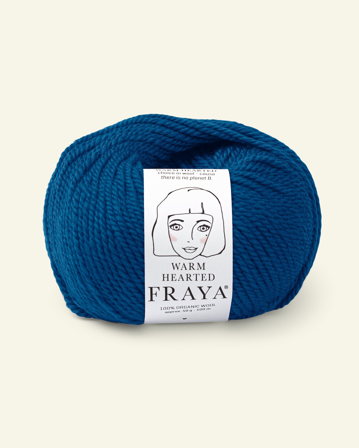 FRAYA, 100% organic wool "Warm hearted", cobalt 90000926_pack