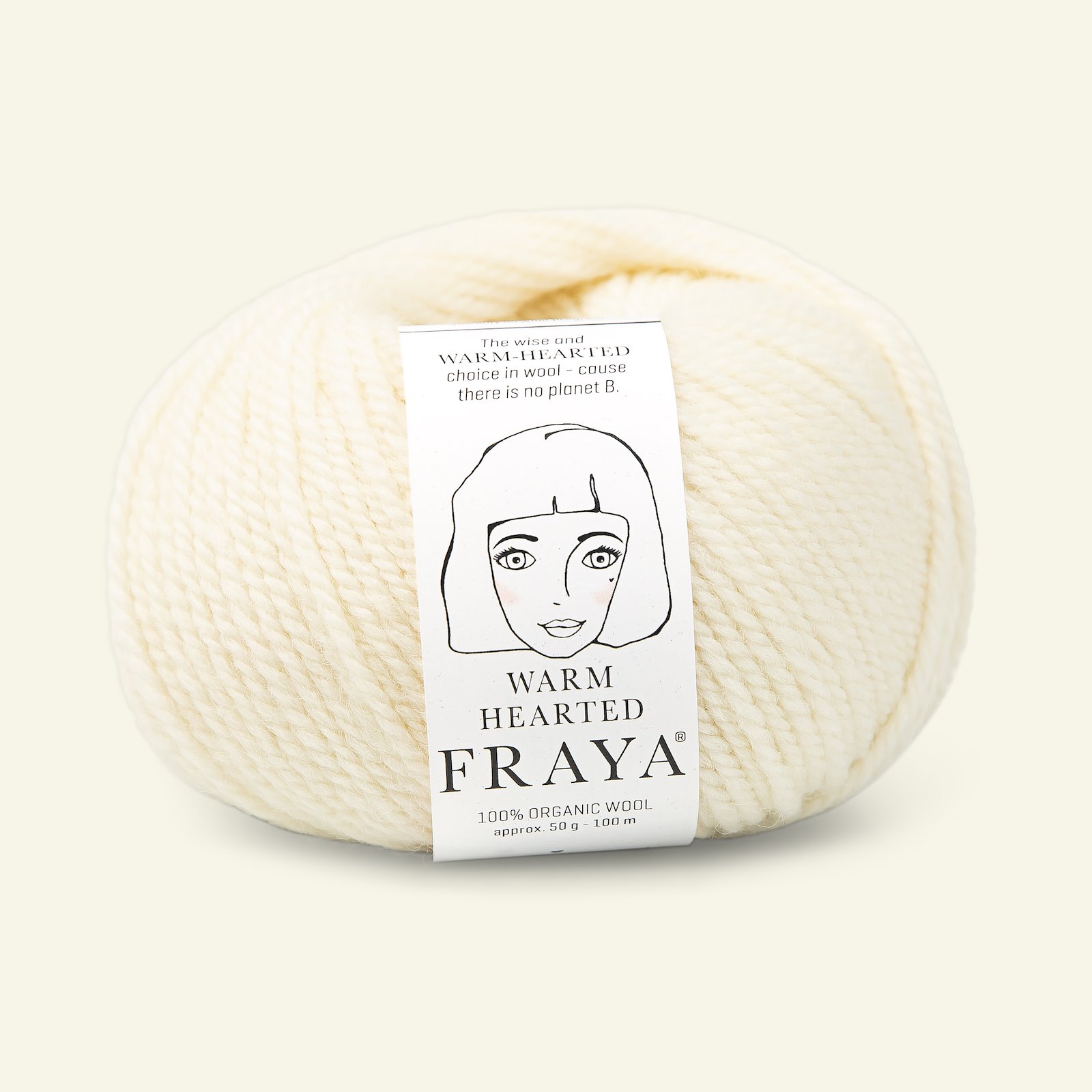 FRAYA, 100% organic wool "Warm hearted", nature 90063102_pack