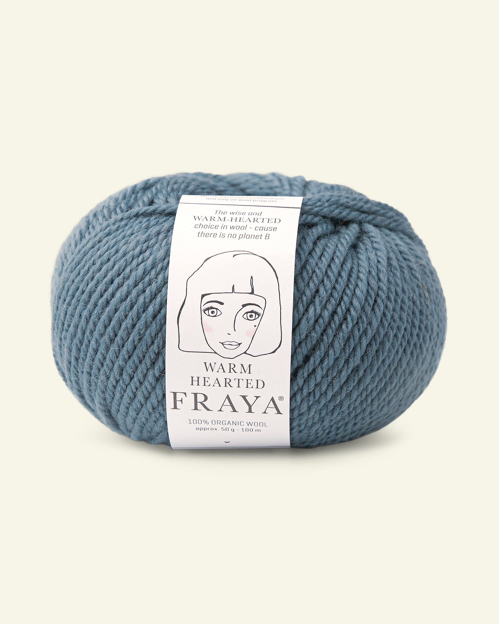FRAYA, 100% organic wool "Warm hearted", petrol 90063129_pack