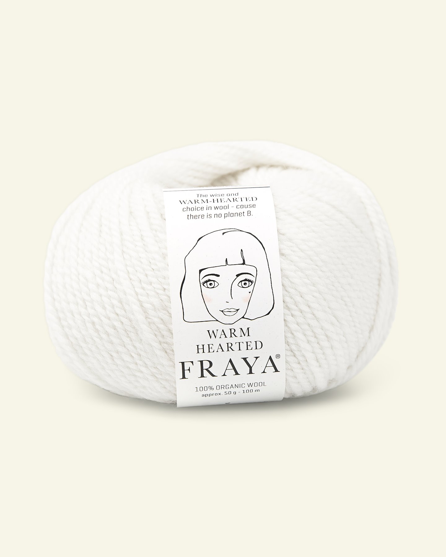 FRAYA, 100% organic wool "Warm hearted", white 90000923_pack