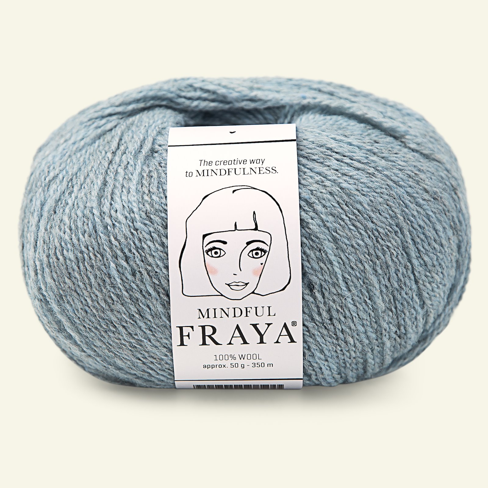 FRAYA, 100% Wolle "Mindful", Blaufichte Melange 90053396_pack