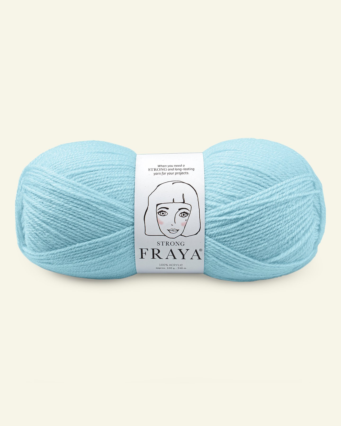 FRAYA, acrylic yarn "Strong", baby blue 90066021_pack