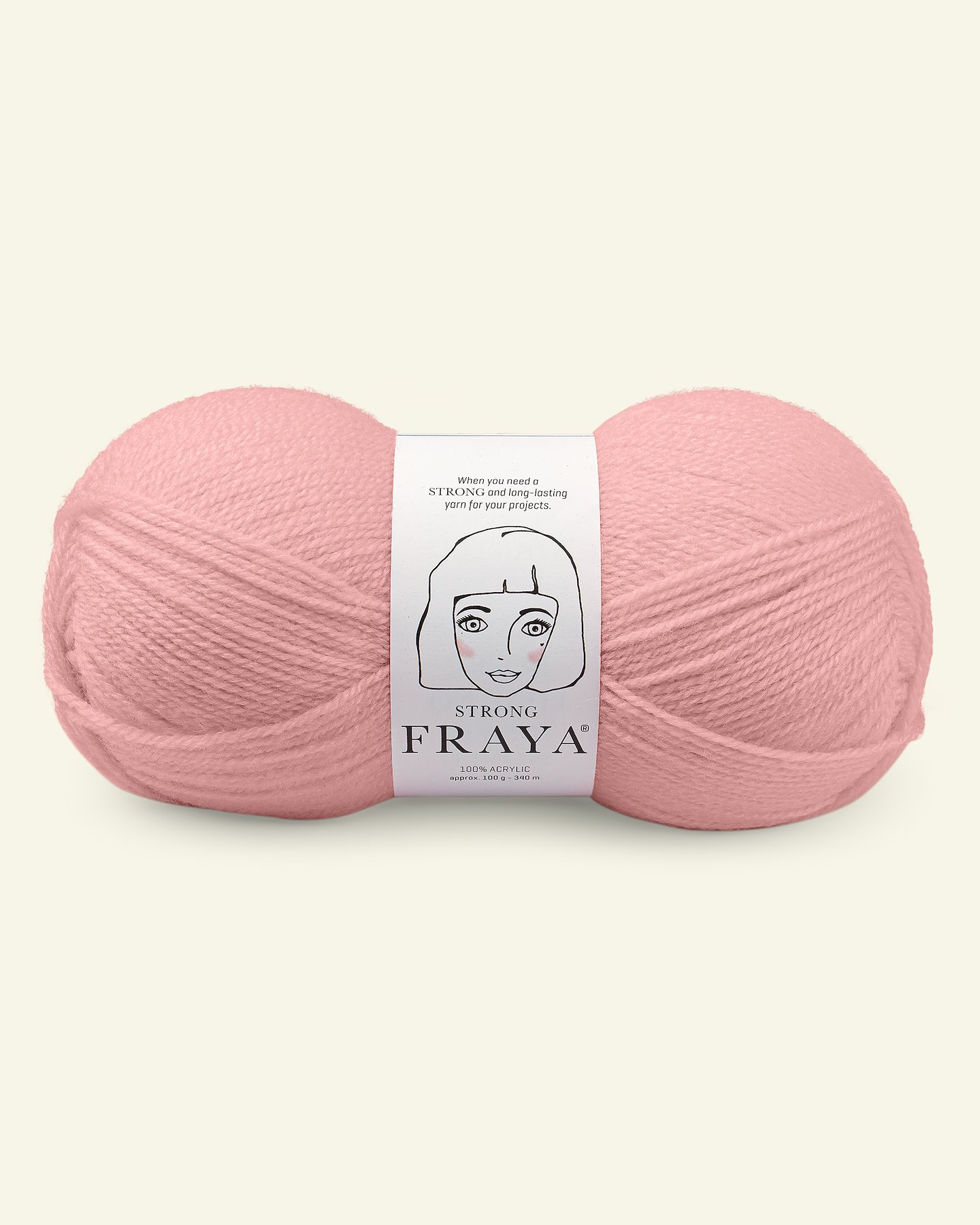 FRAYA, acrylic yarn "Strong", light rose 90000886_pack