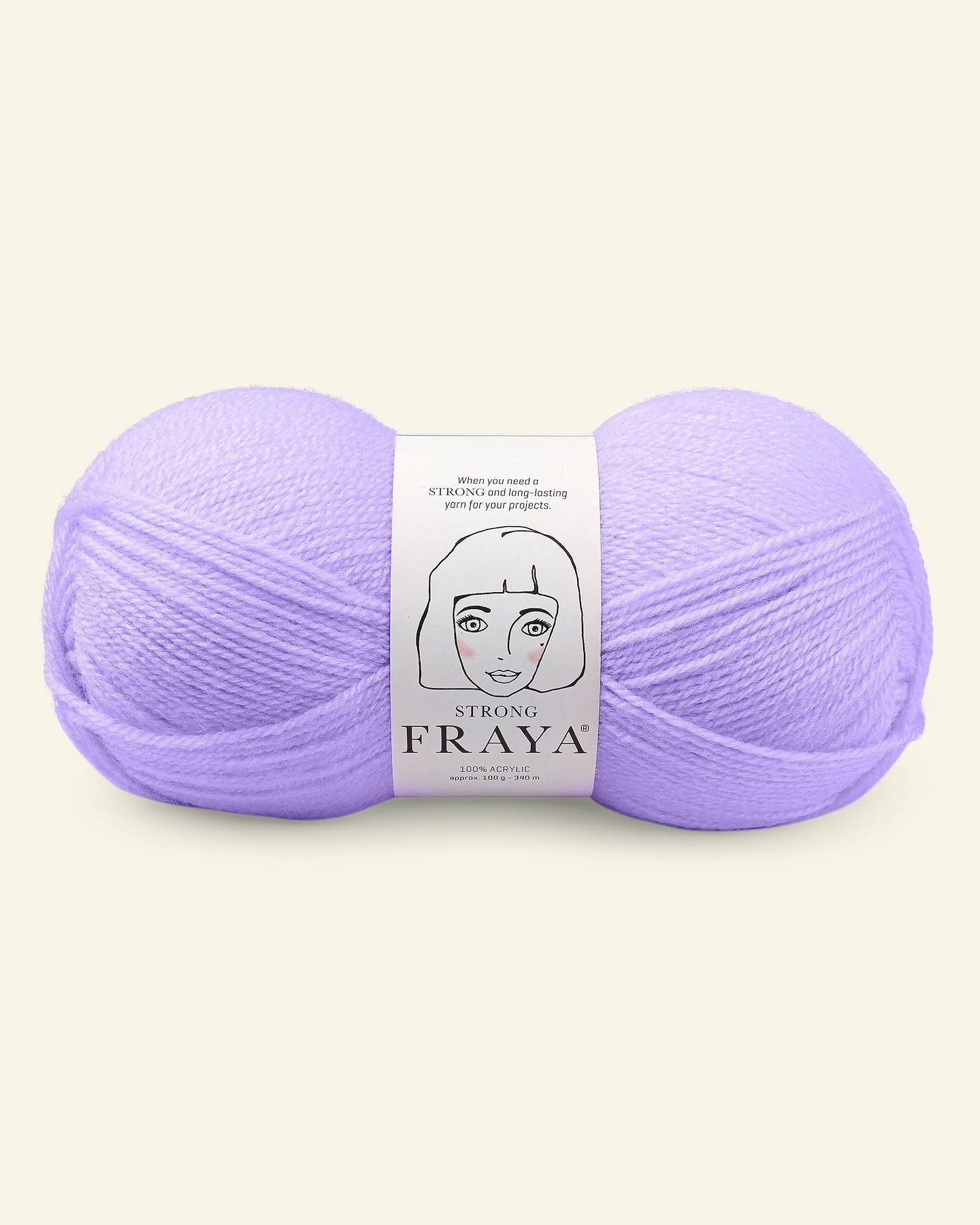 FRAYA, acrylic yarn "Strong", lillac 90000891_pack
