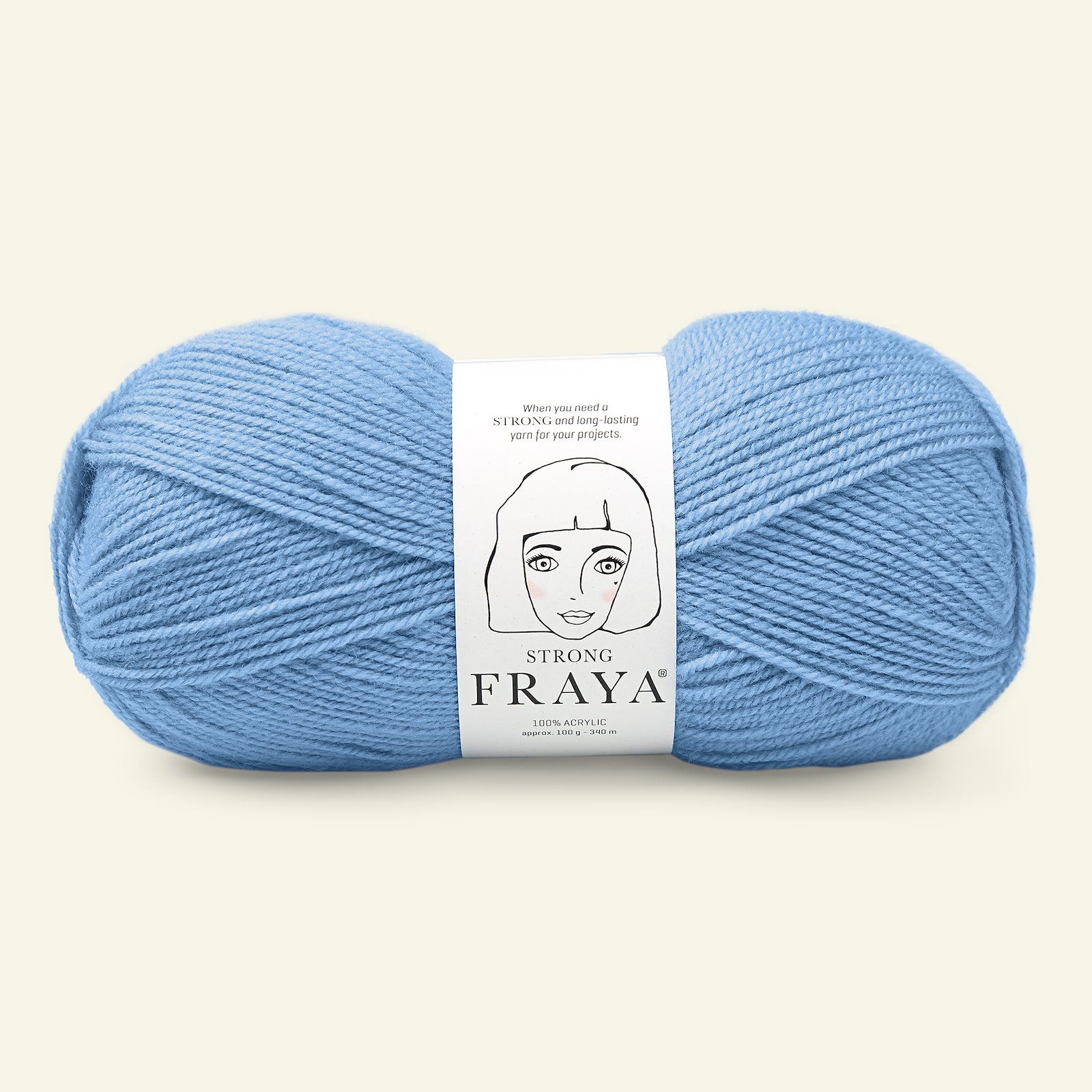 FRAYA, akrylgarn "Strong", blå 90066019_pack