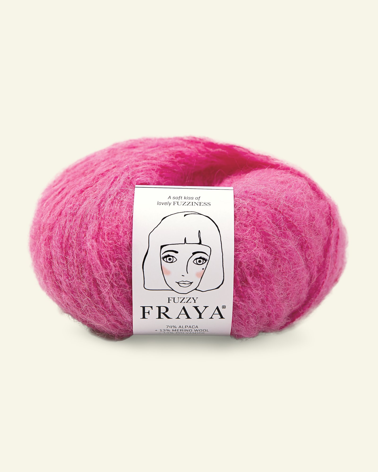 FRAYA, alpaca yarn "Fuzzy", pink 90000019_pack
