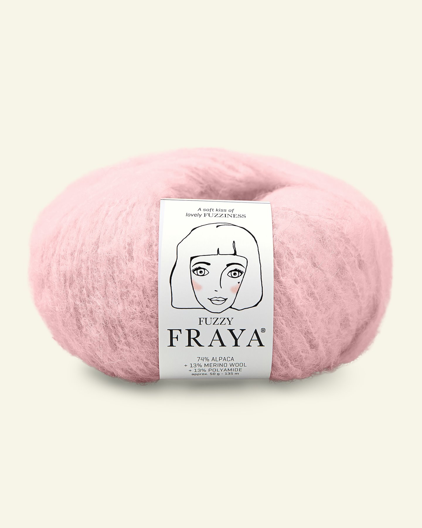 FRAYA , alpacagarn "Fuzzy", rosa 90000930_pack