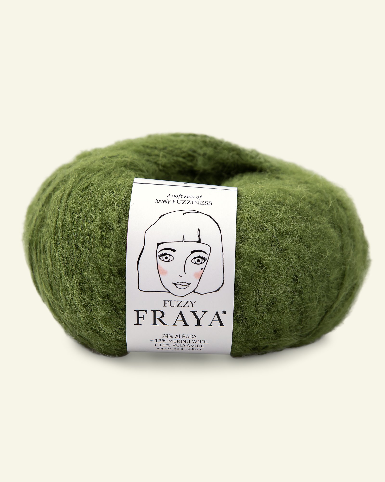 FRAYA, Alpakawolle "Fuzzy", Grün 90000011_pack
