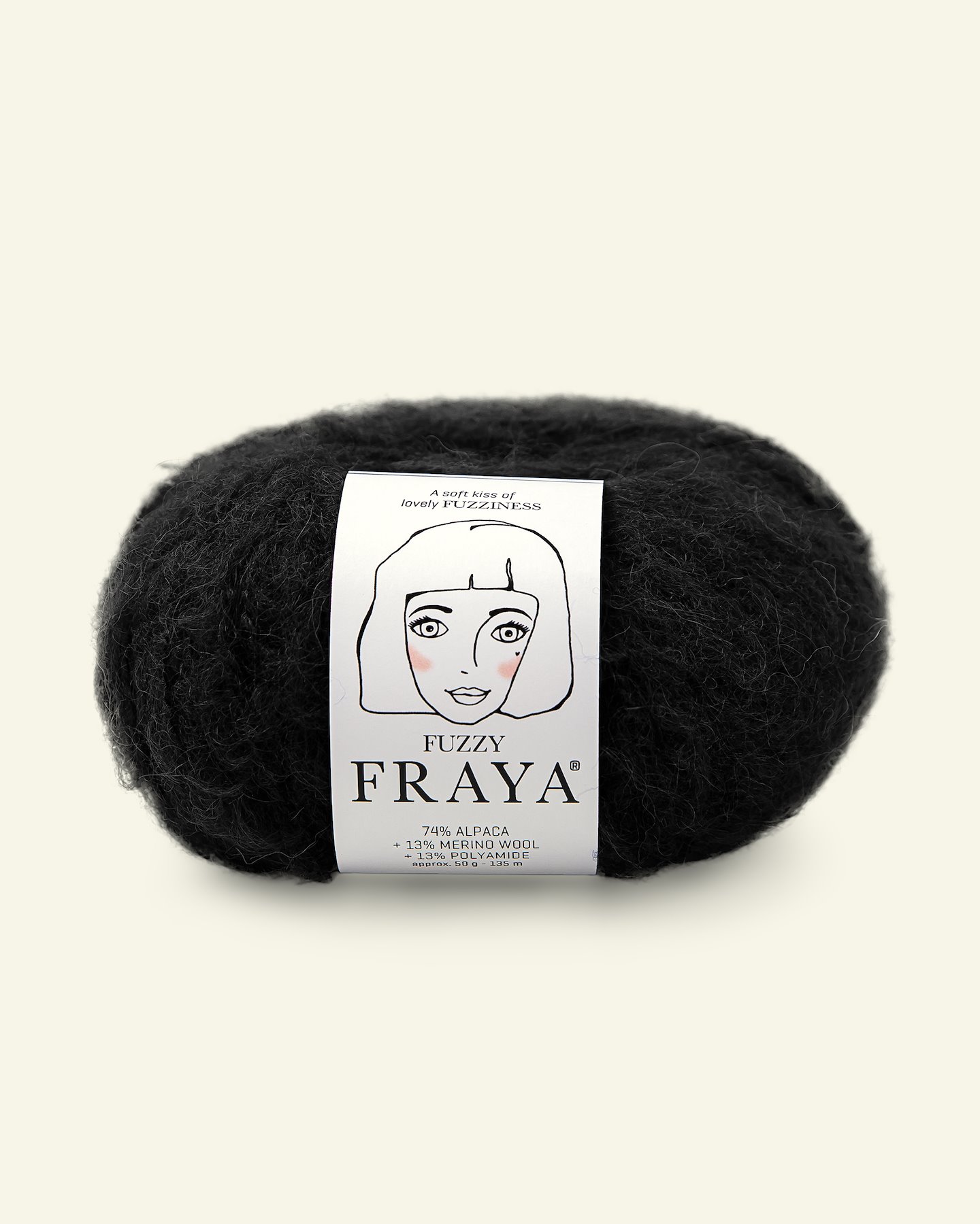 FRAYA, Alpakawolle "Fuzzy", schwarz 90000929_pack