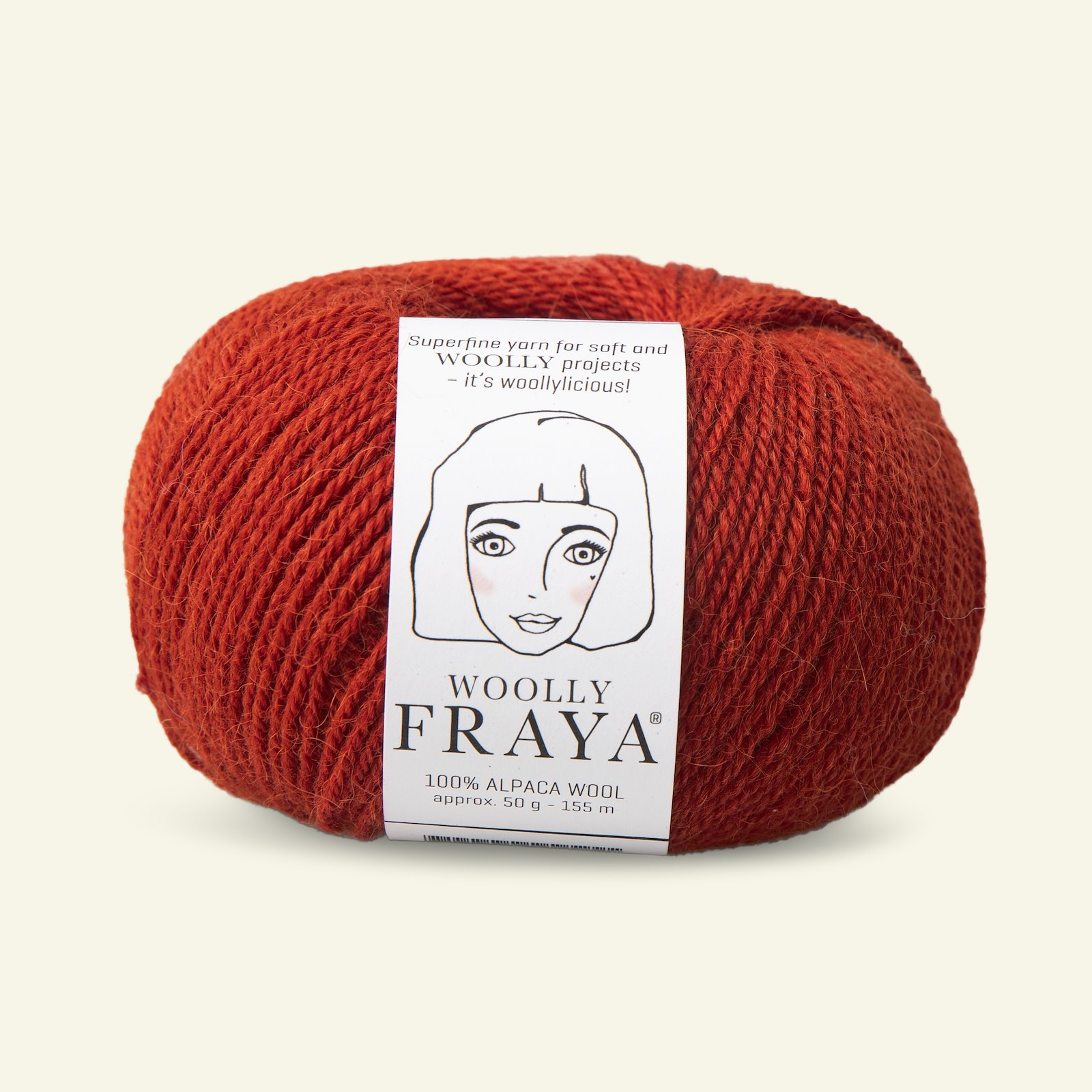 FRAYA, Alpakawolle "Woolly", Rost 90000078_pack