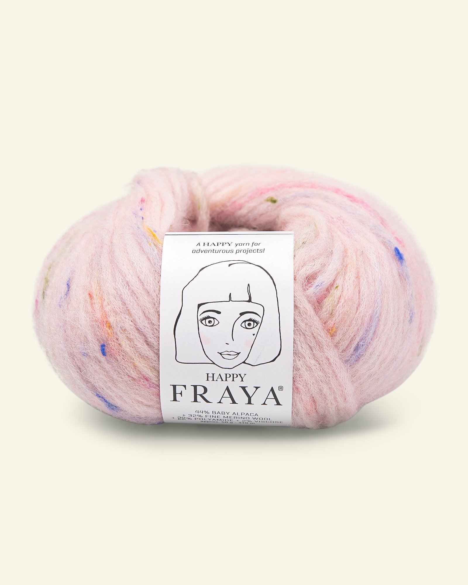 FRAYA, blandingsgarn/blow yarn "Happy", candyfloss 90055111_pack