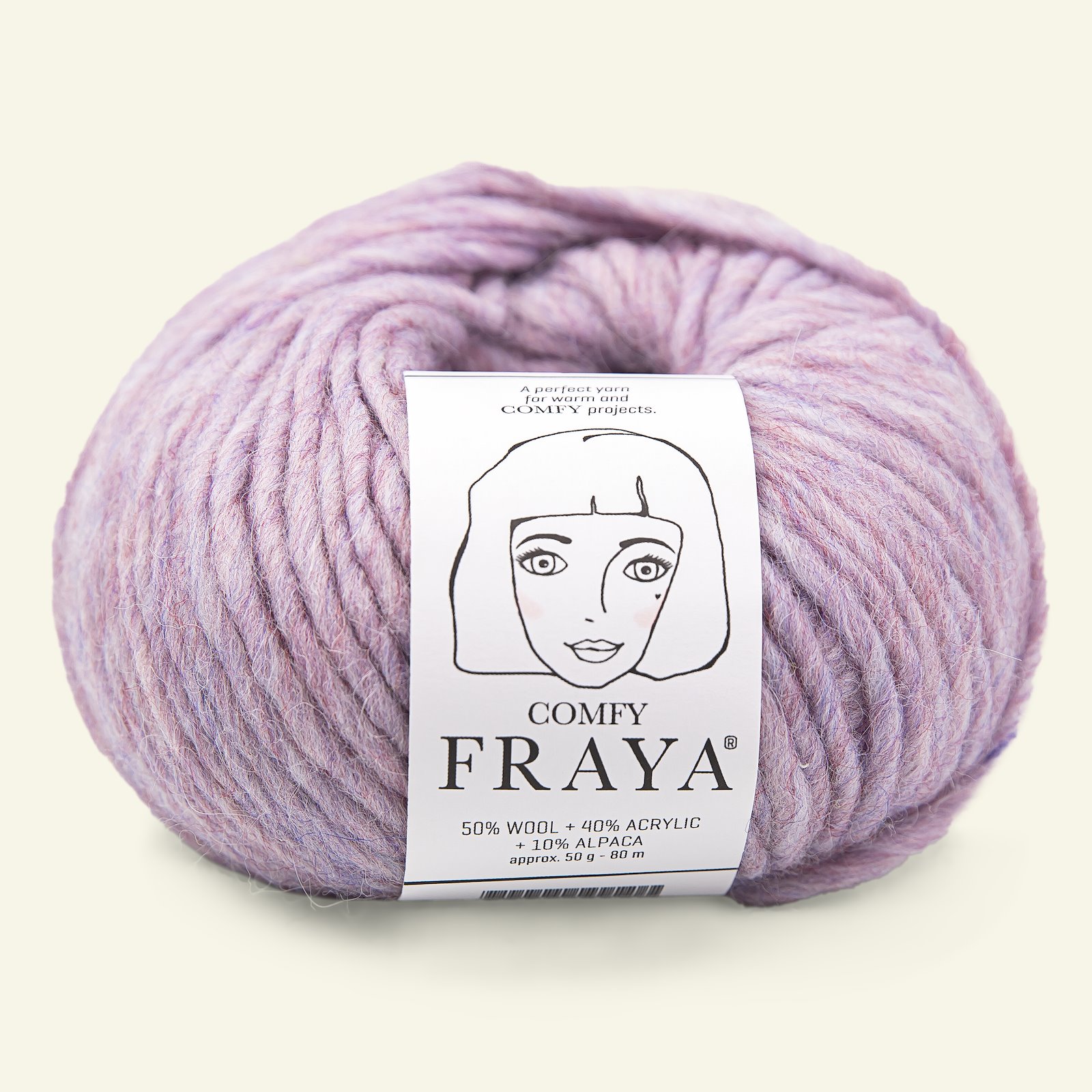 FRAYA, blandingsgarn med uld "Comfy", lavendel 90054803_pack