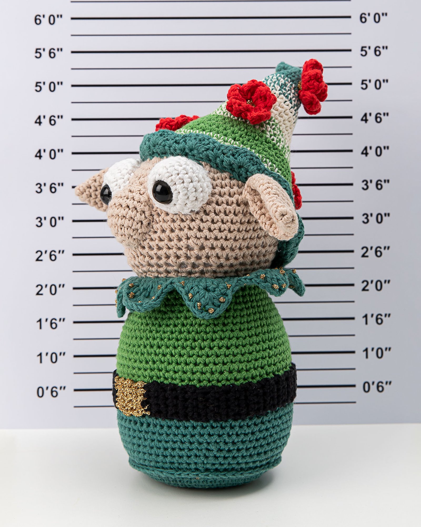 FRAYA crochet pattern - George The Garden Gnome, cuddly toys FRAYA7027_image.jpg