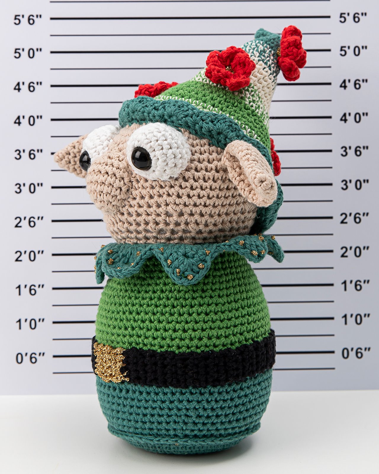 FRAYA crochet pattern - George The Garden Gnome, cuddly toys FRAYA7027_image.jpg