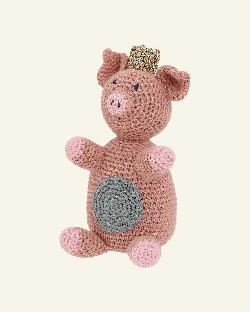 FRAYA crochet pattern - Prince the Party Pig, cuddly toys FRAYA7009.png