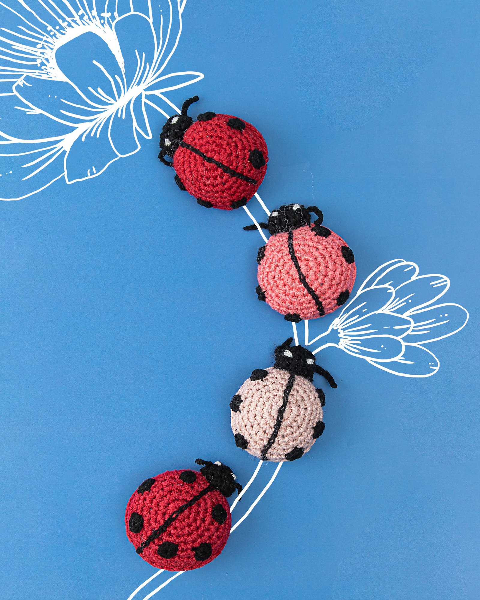 FRAYA crochet pattern - Rosie the Ladybug, cuddly toys FRAYA7011_image.jpg