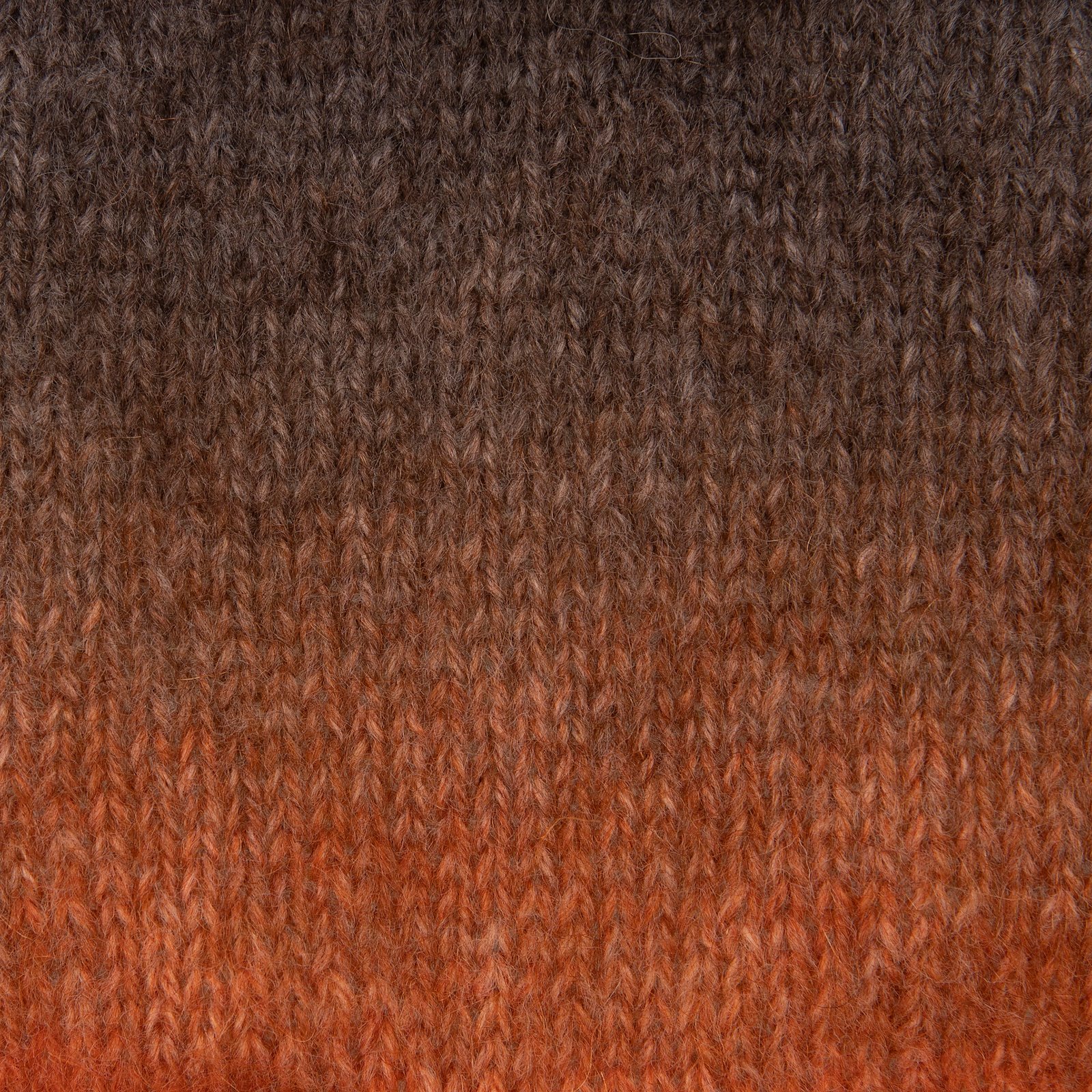 FRAYA, kid mohair mixed yarn "Fluffy", brown mix 90000095_sskit