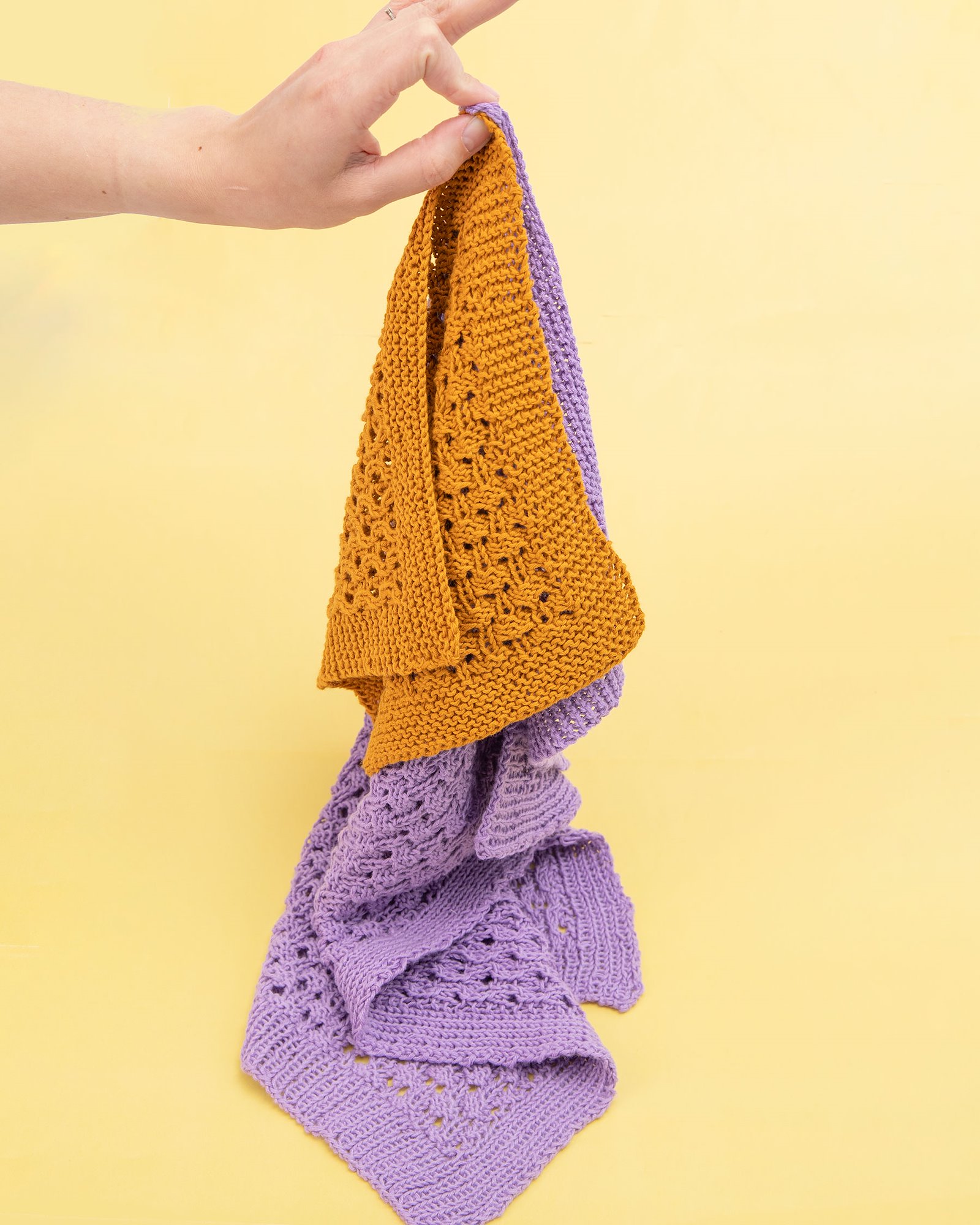 FRAYA knitting pattern - Guests Welcome Towel and Napkin, home & decoration FRAYA9026_1.jpg