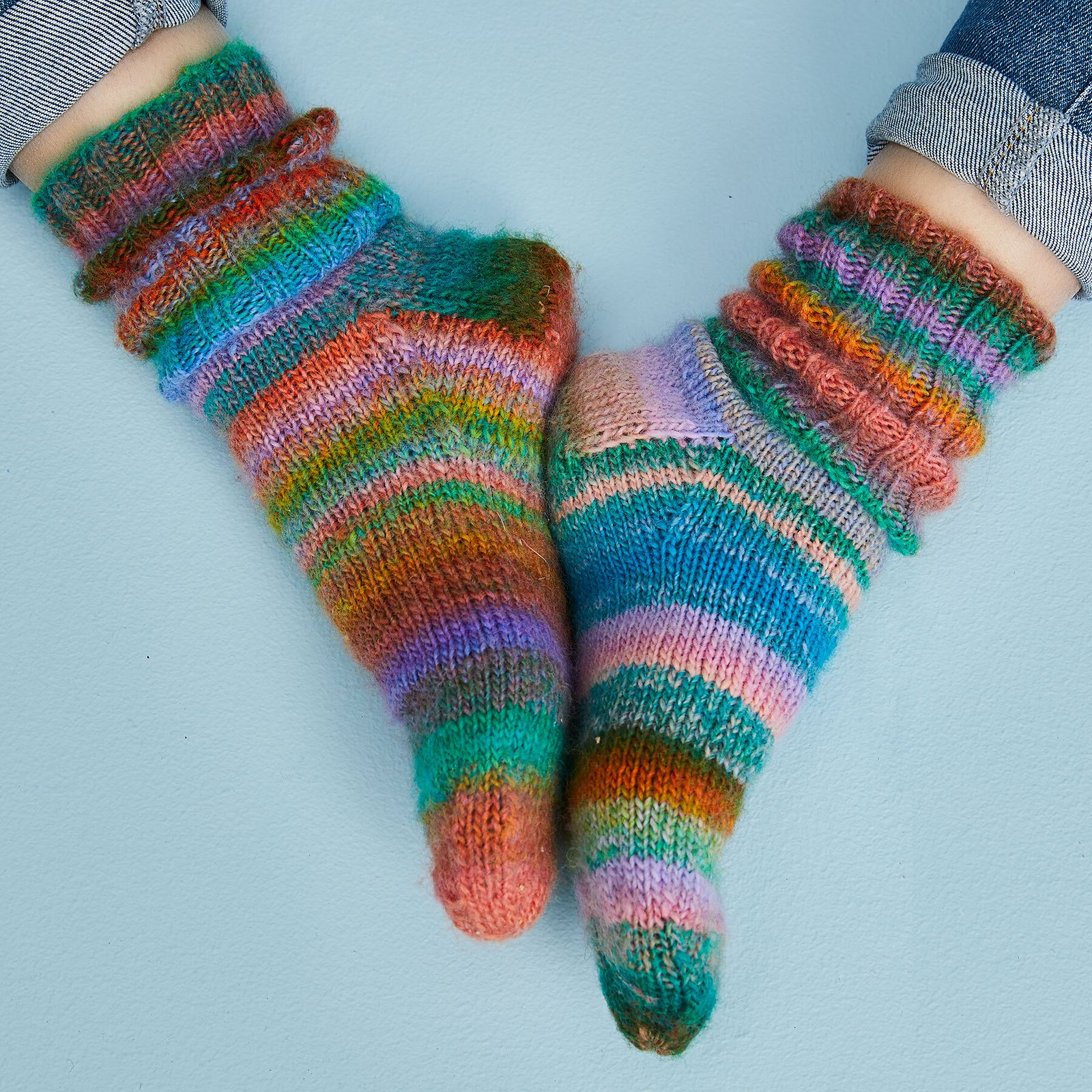 FRAYA knitting pattern - Lazy Sunday Socks, accessories - Playful 90000106_fraya3034_sskit