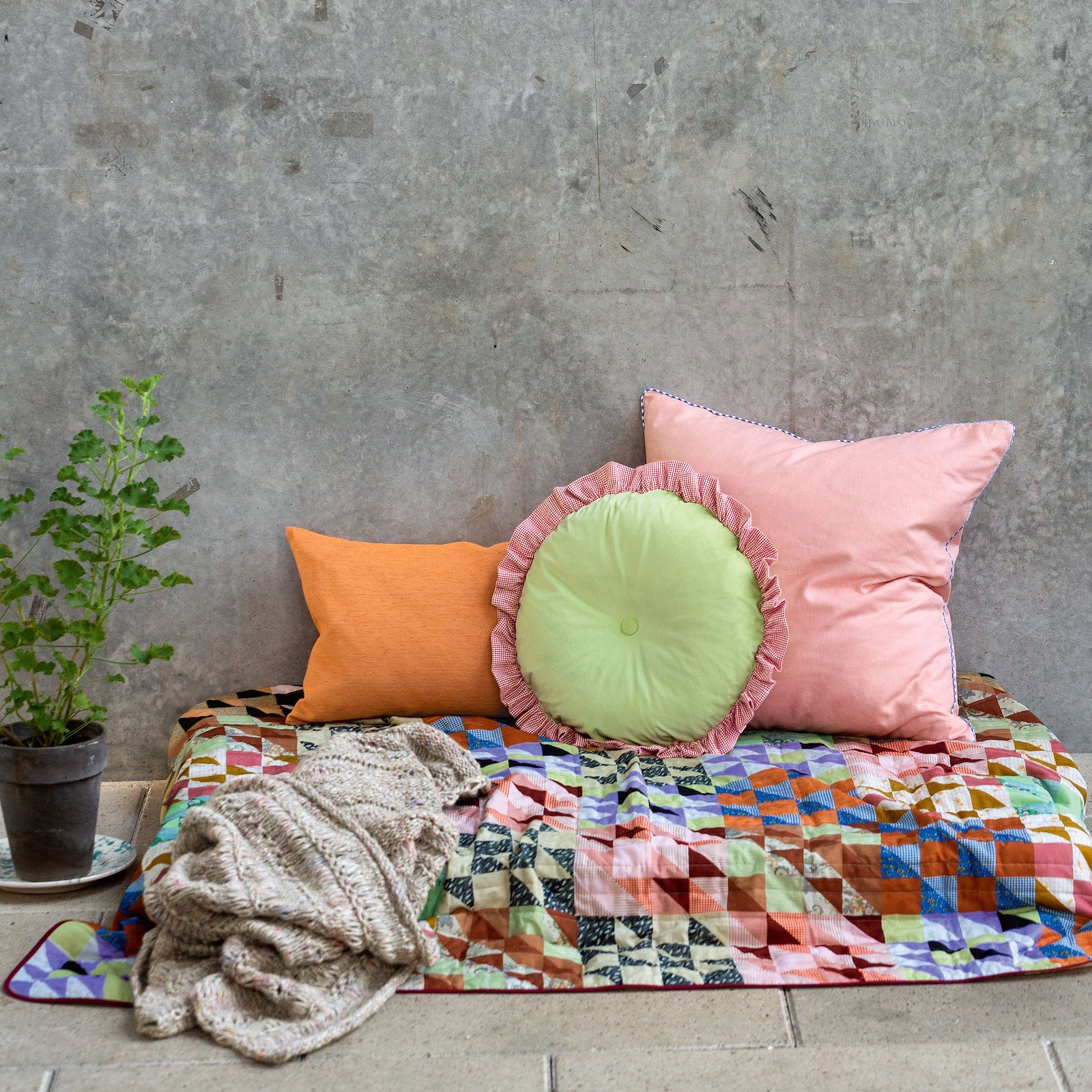 FRAYA knitting pattern - Sloppy Blanket, home & decoration FRAYA9031_90055104_bundle