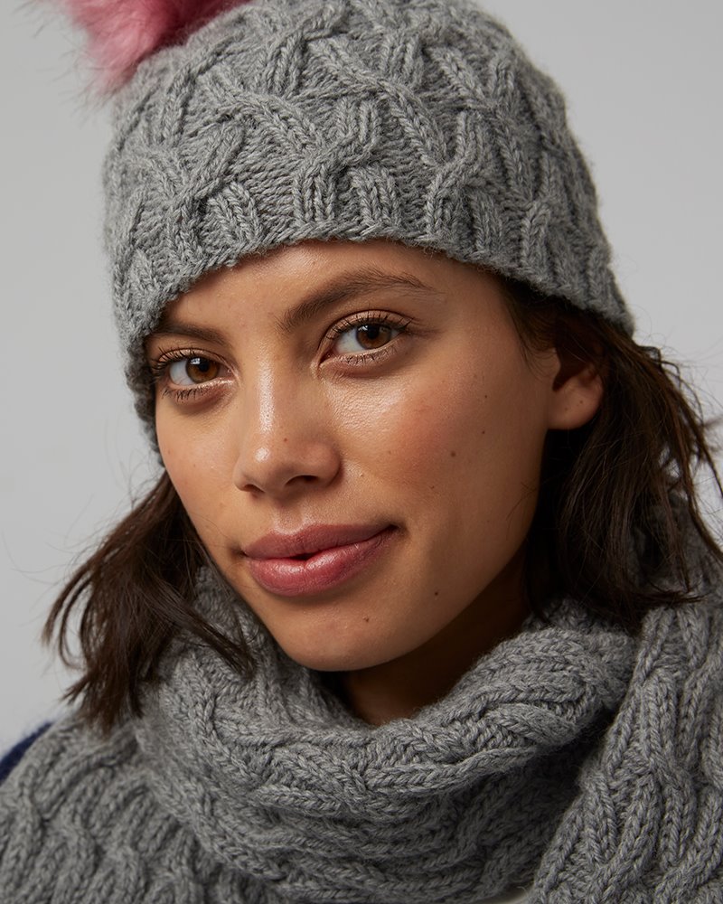 FRAYA knitting pattern - Snow Patrol Hat and Scarf, accessories FRAYA3003.jpg