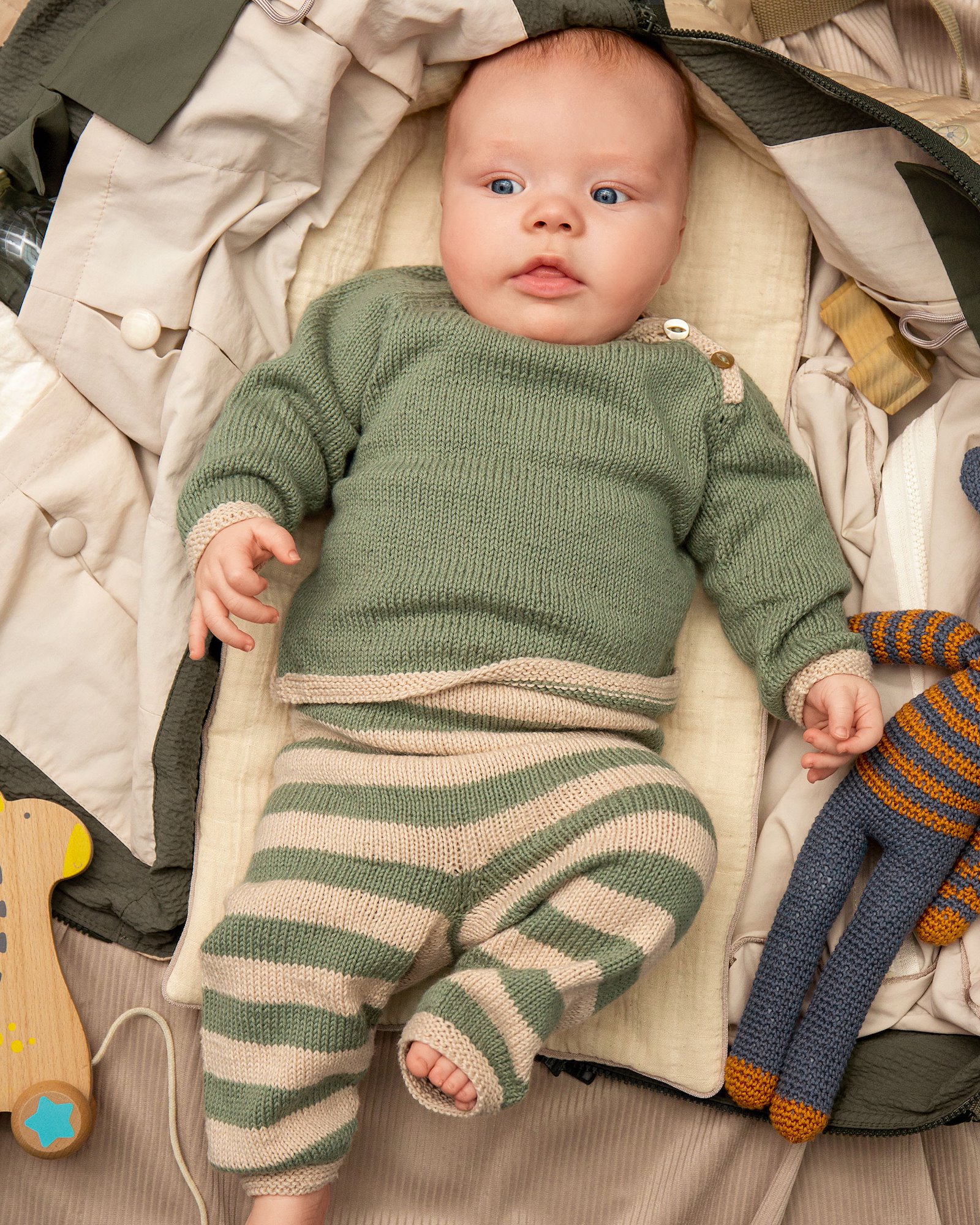 FRAYA knitting pattern - Staying in Baby Set, kids & babies FRAYA6017_image.jpg