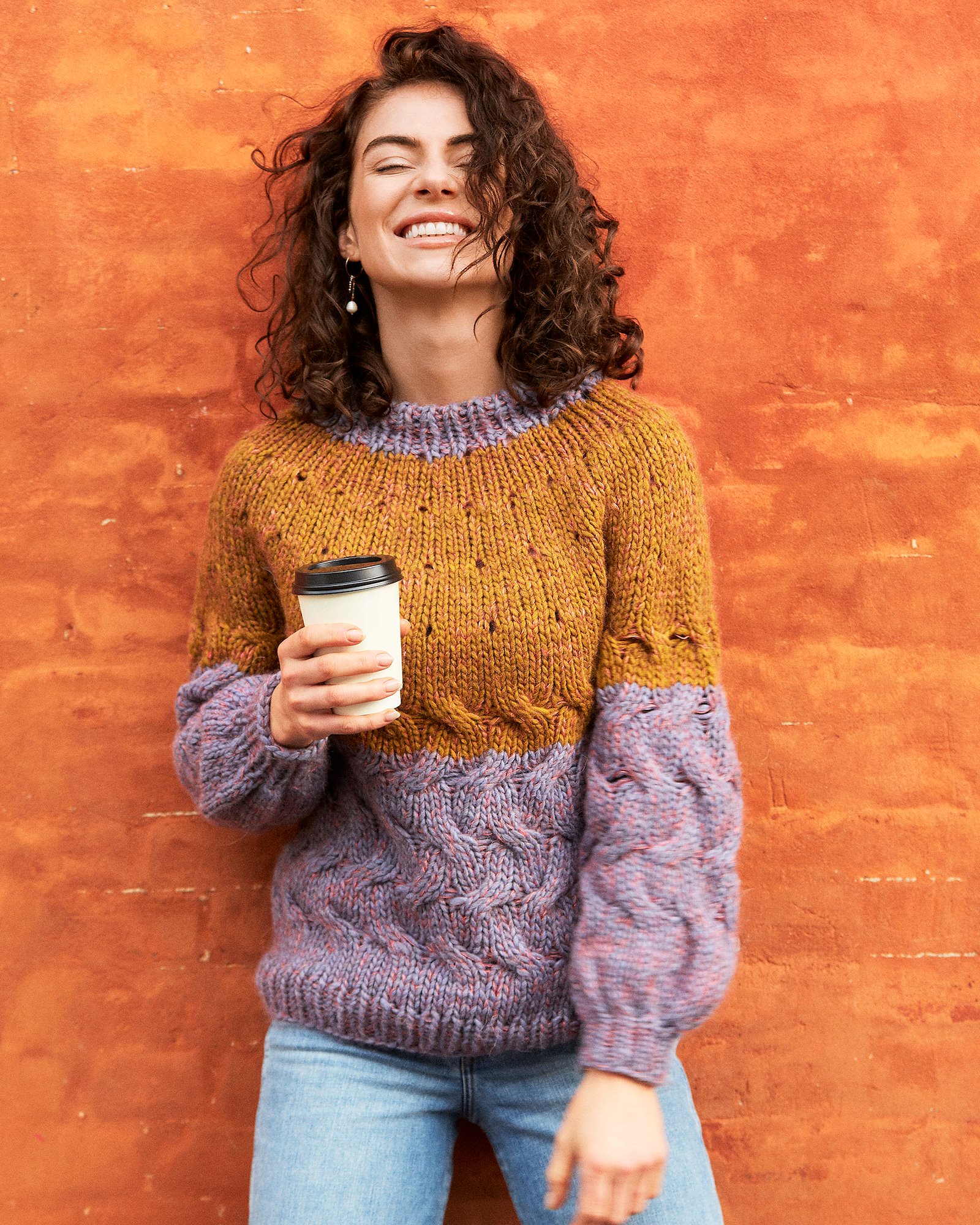 FRAYA knitting pattern - Tequila Sunrise Sweater, women FRAYA2028.jpg