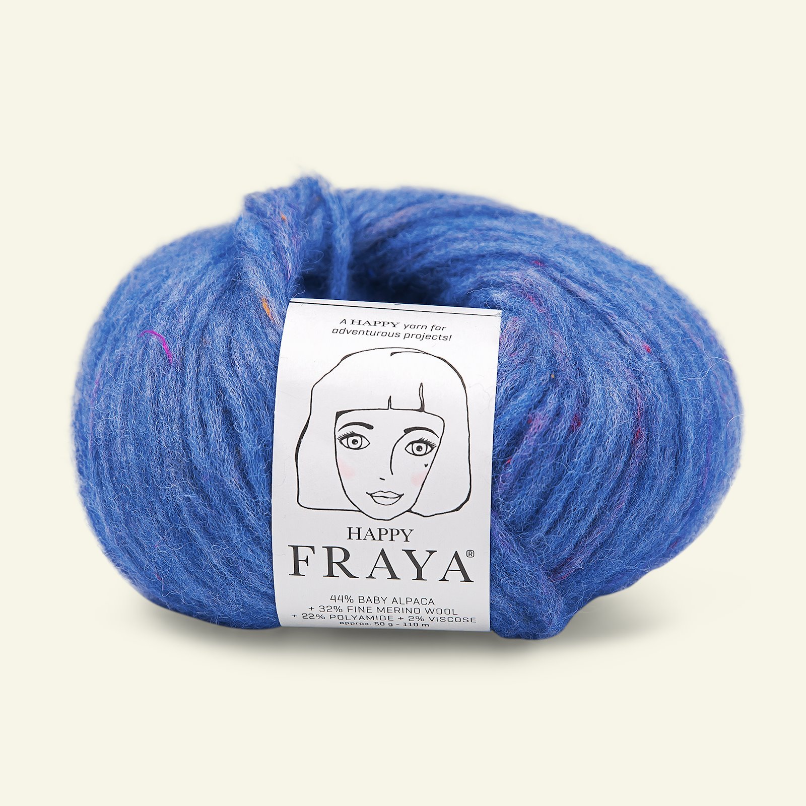 FRAYA, mixed yarn/blow yarn "Happy", light cobolt 90000934_pack