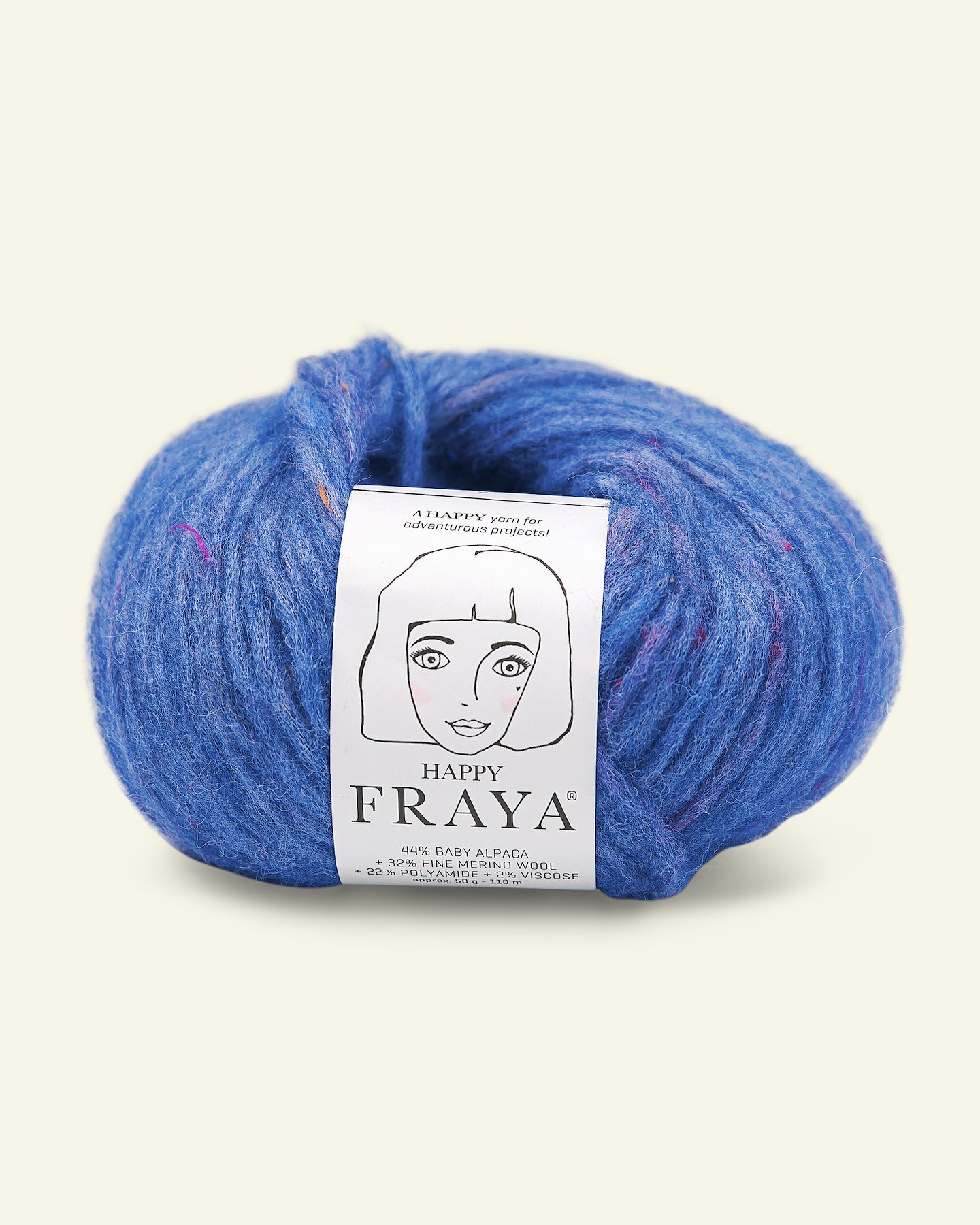 FRAYA, mixed yarn/blow yarn "Happy", light cobolt 90000934_pack