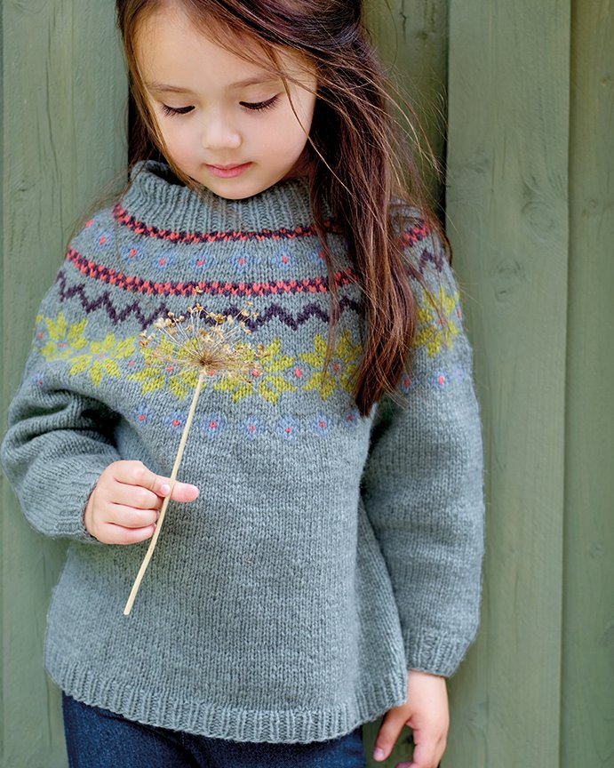 FRAYA strikkeoppskrift - Hot Chocolate Kinda Weather-sweater, barn & baby FRAYA6000.jpg