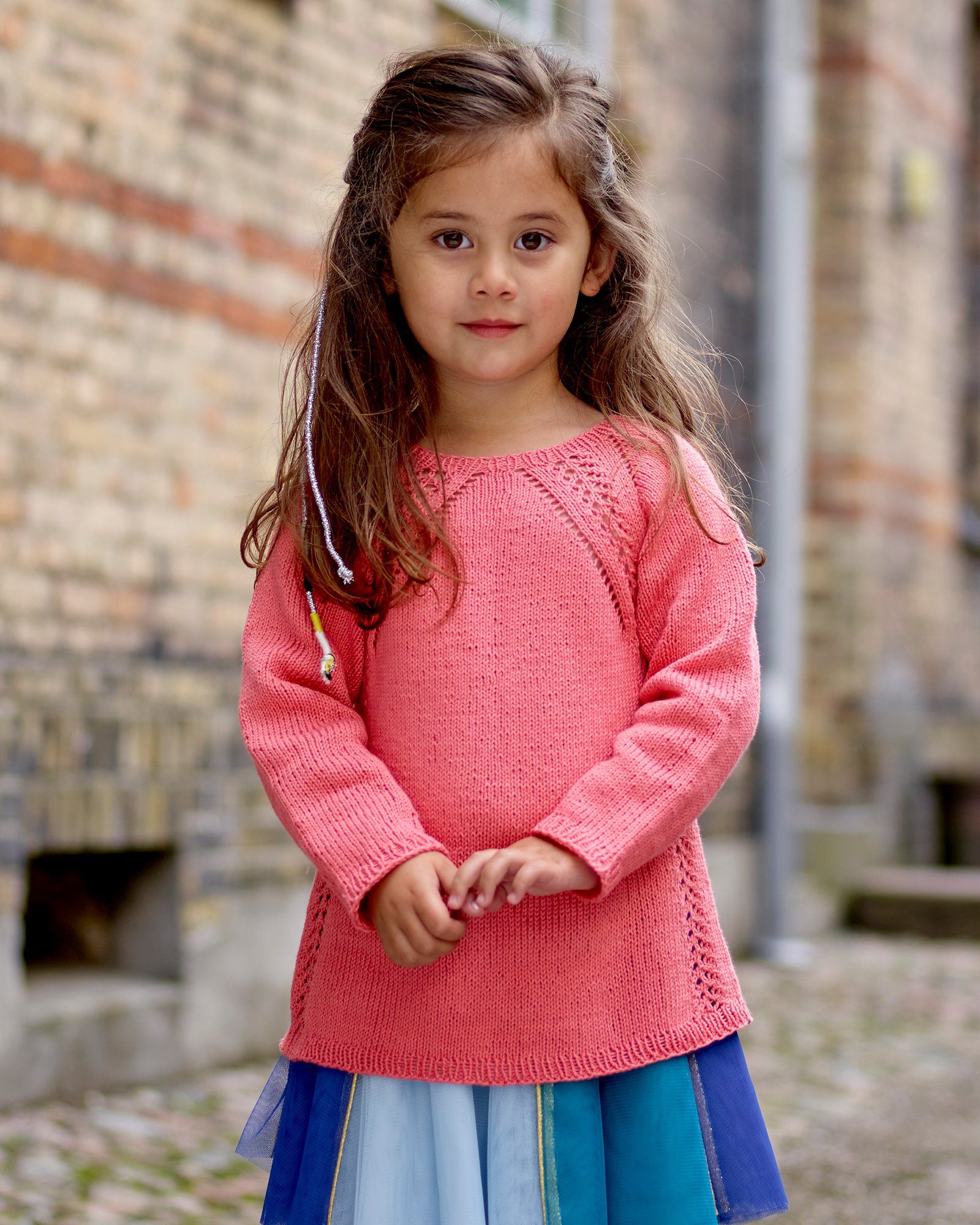 FRAYA strikkeoppskrift - Odette's Summer Sweater, barn & baby FRAYA6006.jpg