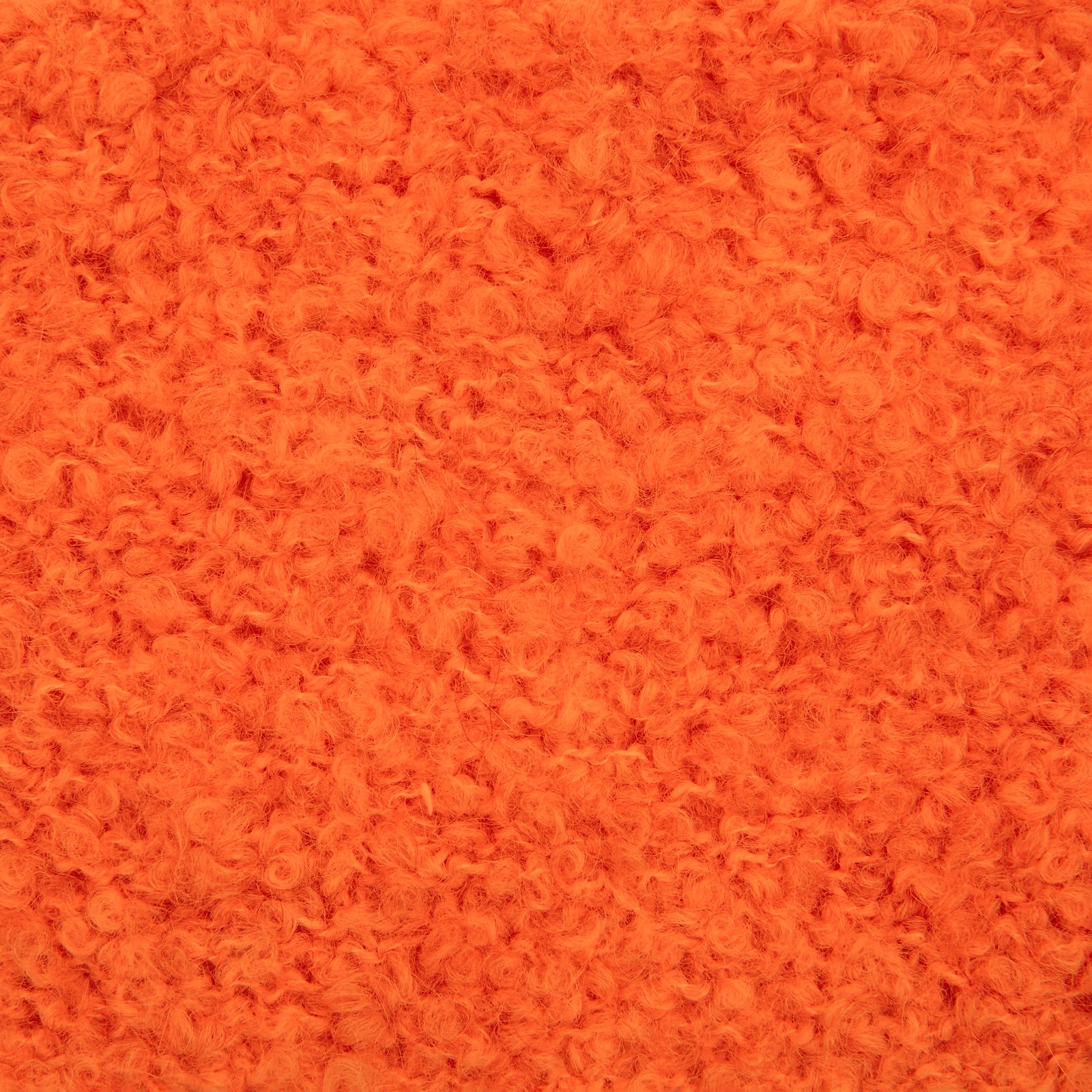 FRAYA, textured wool yarn "Curly", bright orange 90000170_sskit