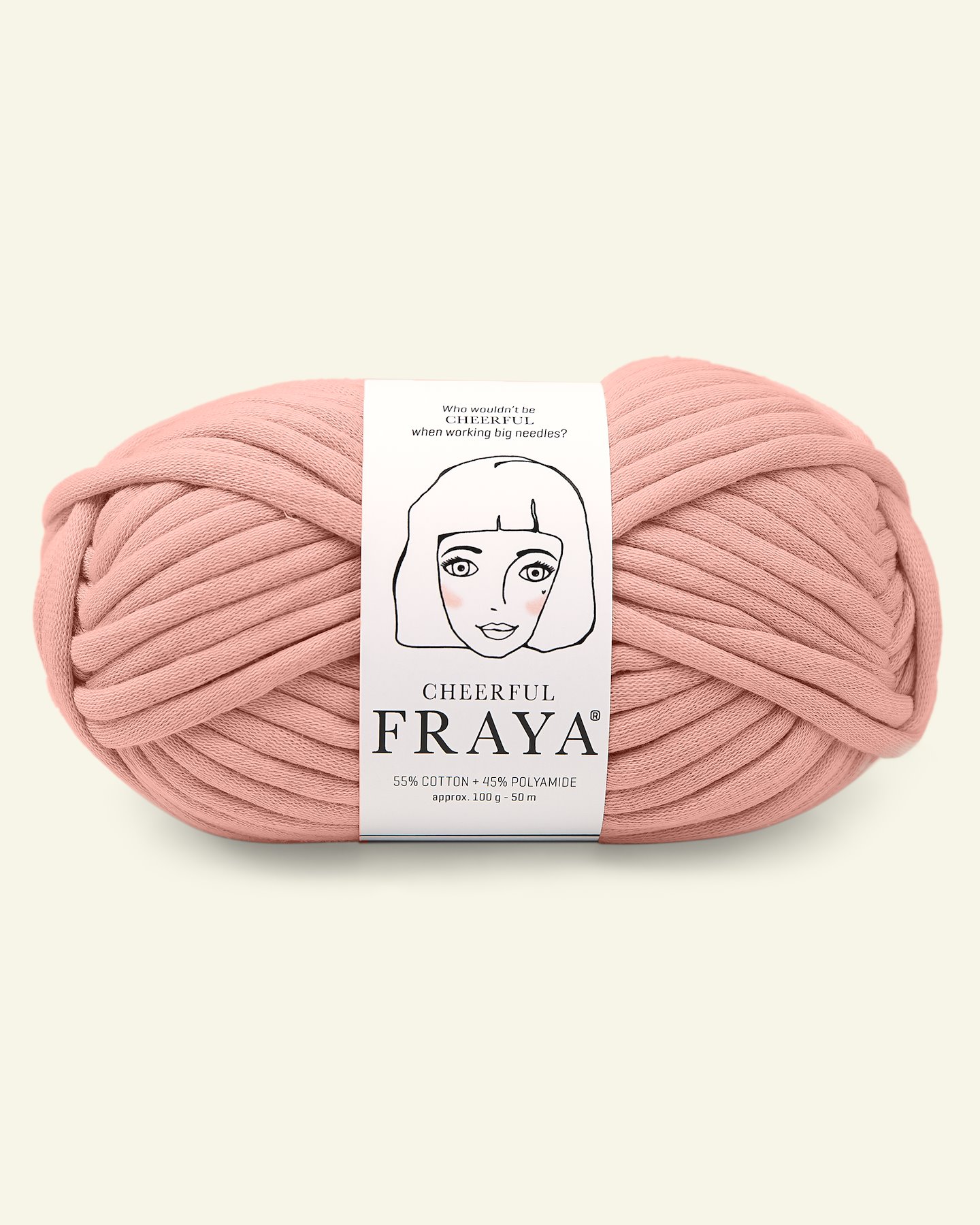 FRAYA, tube yarn "Cheerful", rose 90000893_pack