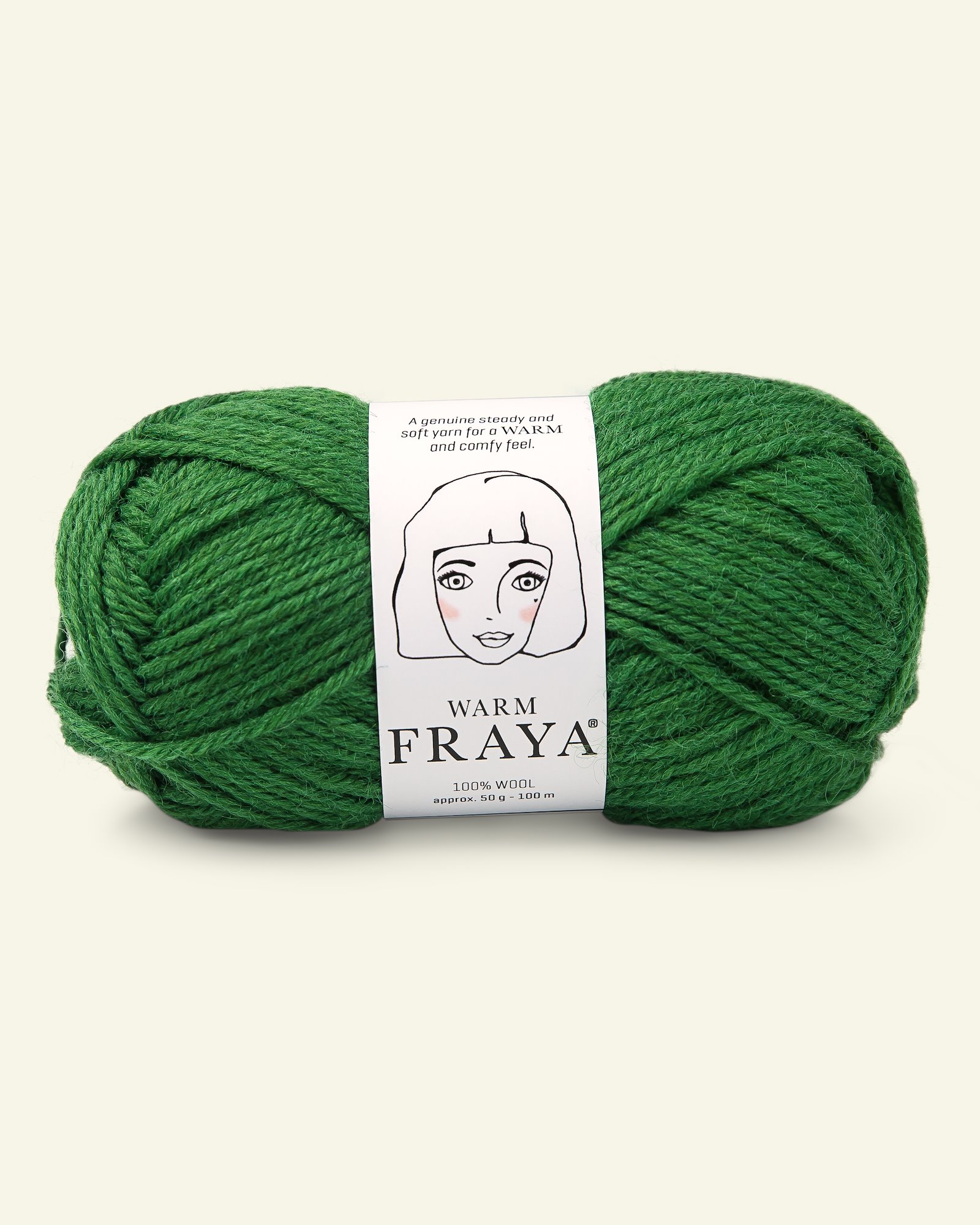 FRAYA, uldgarn "Warm", grøn 90051027_pack