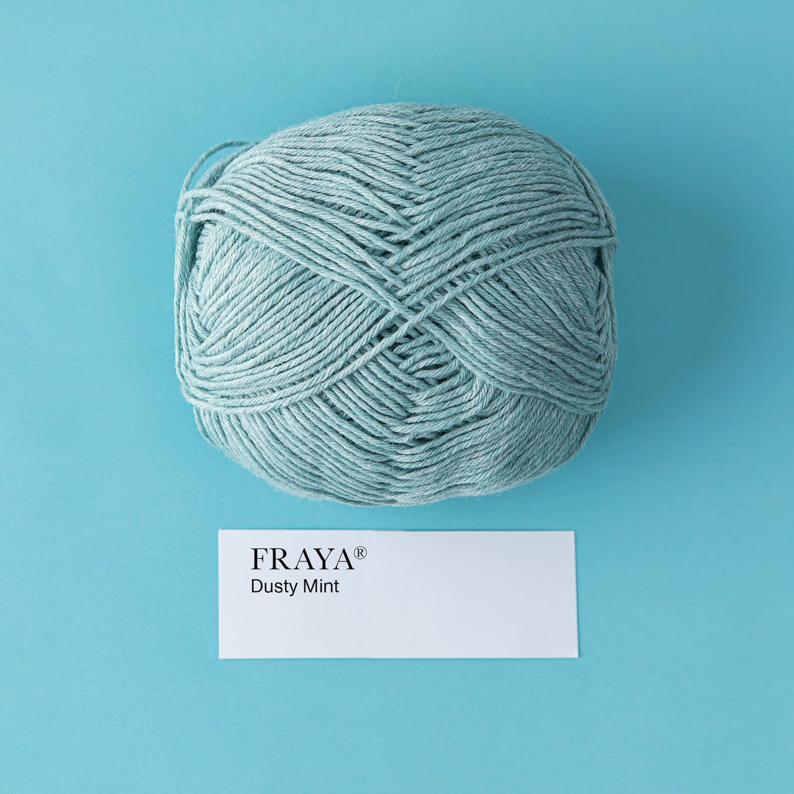 FRAYA, viscose bamboo silk yarn "Thoughtful", dusty mint 90000193_sskit_b