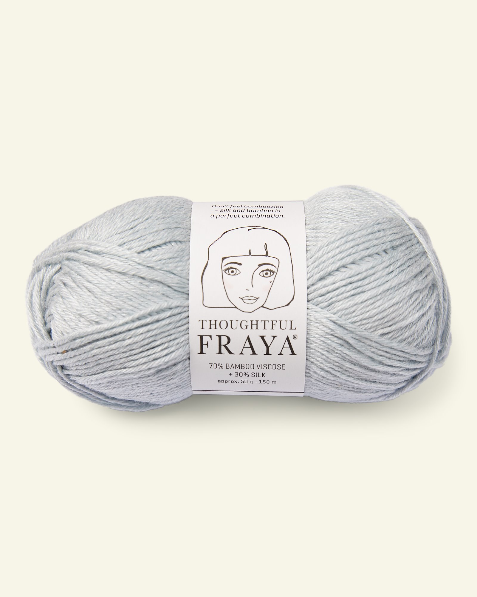 FRAYA, viscose bamboo silk yarn "Thoughtful", light blue 90000194_pack