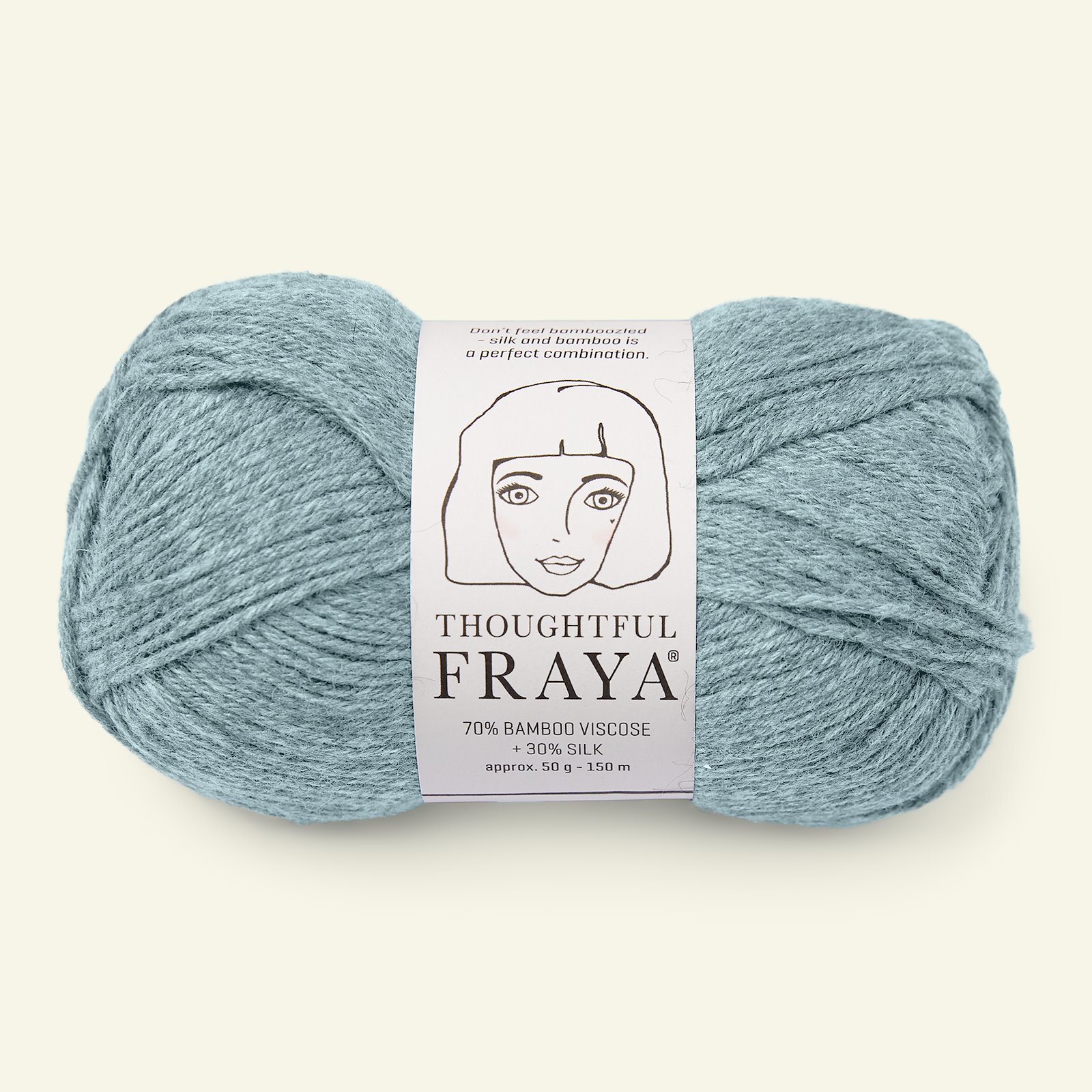 FRAYA, viscose bamboo silk yarn "Thoughtful", light blue 90000942_pack