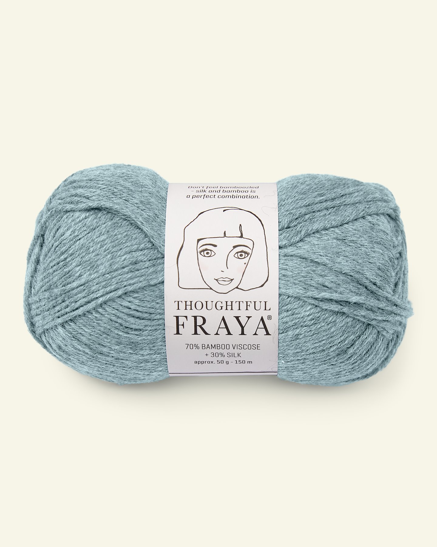 FRAYA, viscose bamboo silk yarn "Thoughtful", light blue 90000942_pack