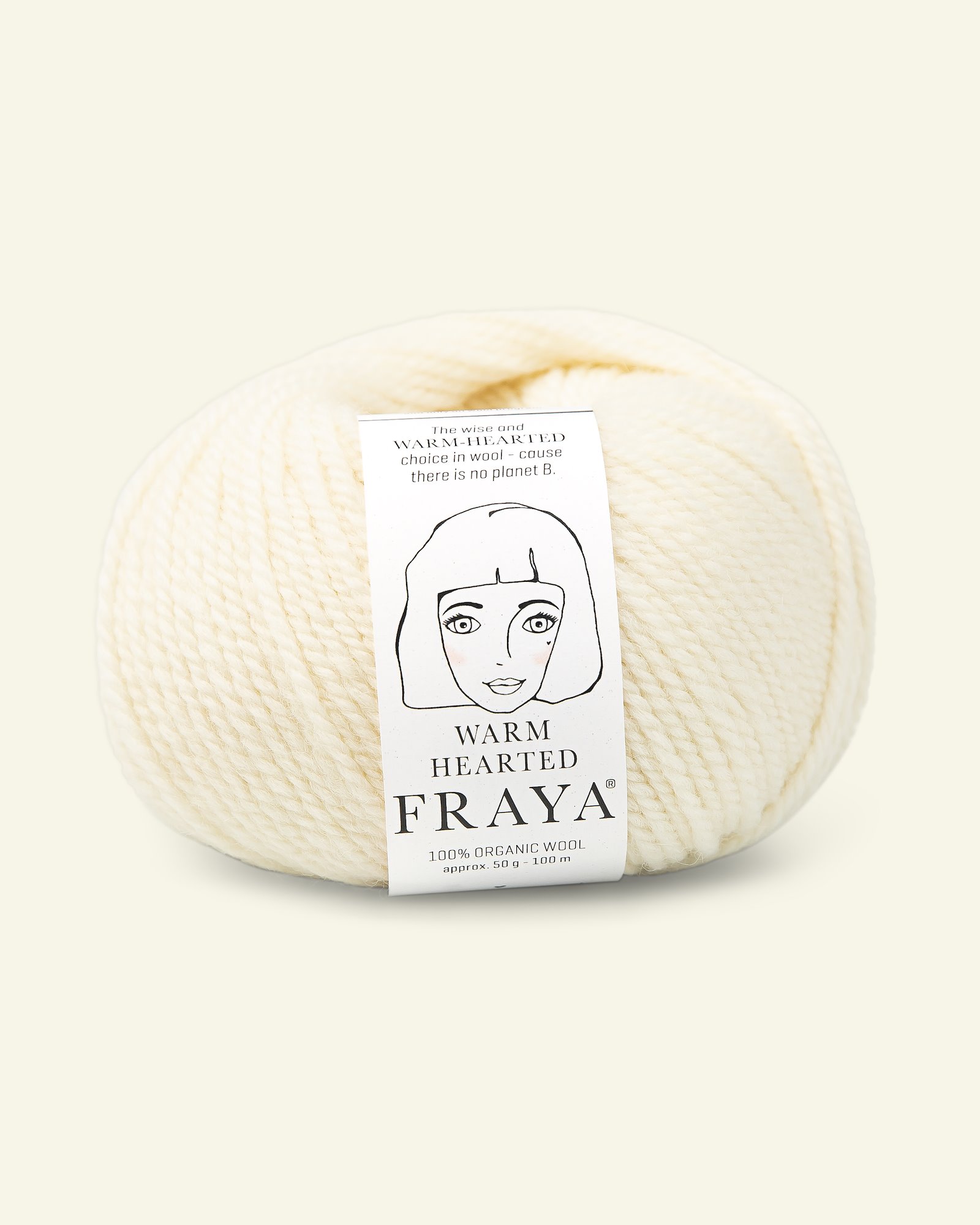 FRAYA, Wolle 100% Bio Wolle "Warm Hearted", Natur 90063102_pack
