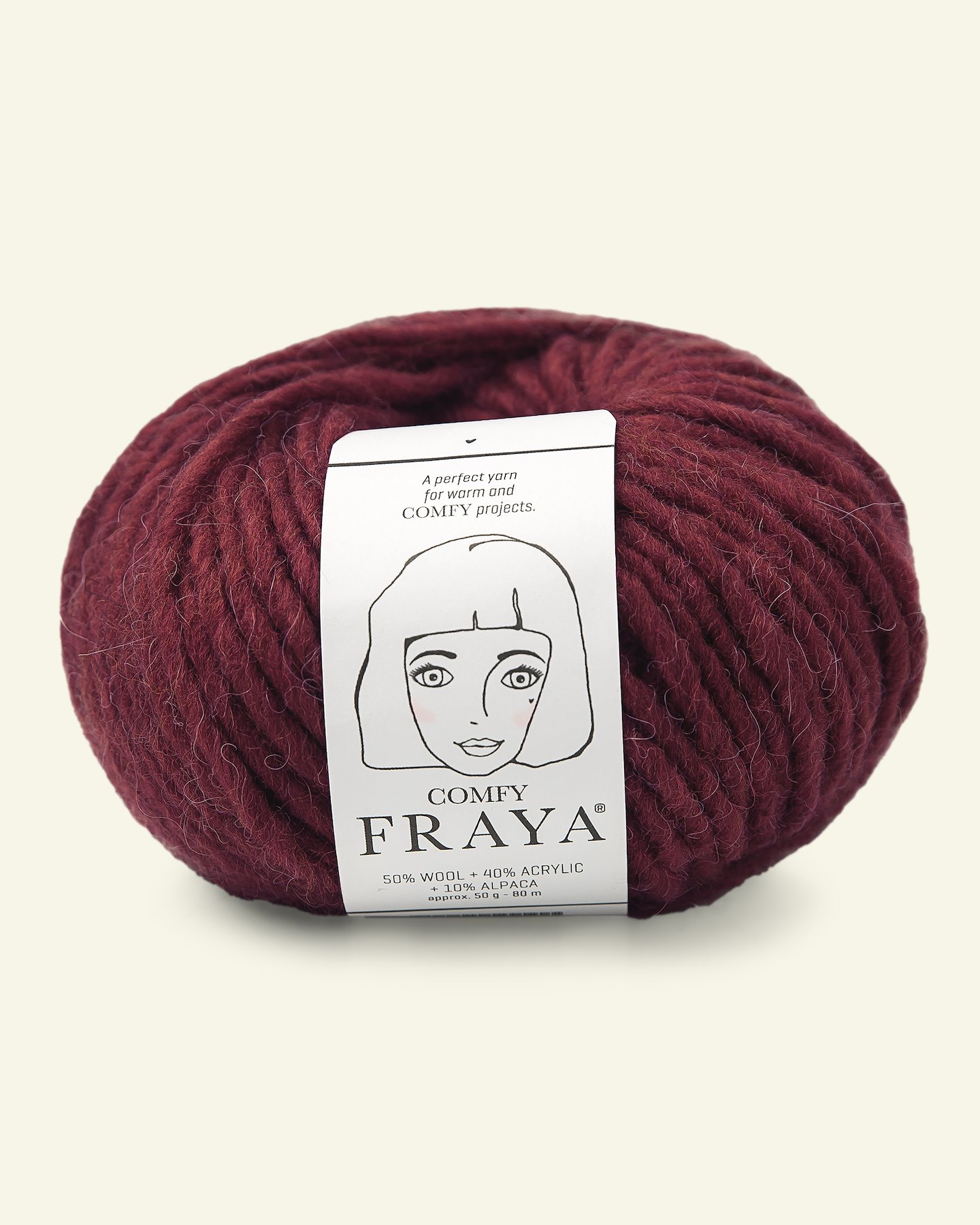 FRAYA Wolle Comfy bordeaux 90000949_pack