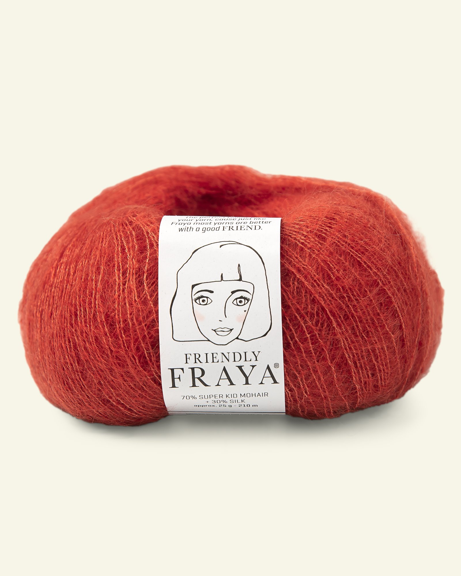 FRAYA, Wolle Seide Mohair "Friendly", Rouge 90054948_pack